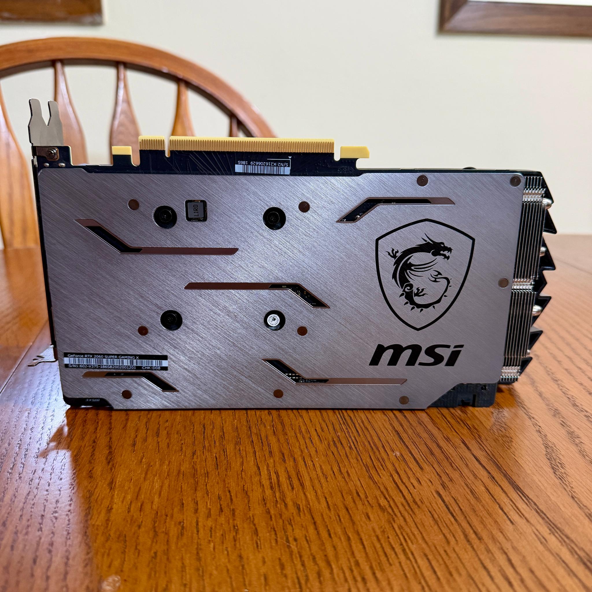 MSI GAMING X GeForce RTX 2060 SUPER