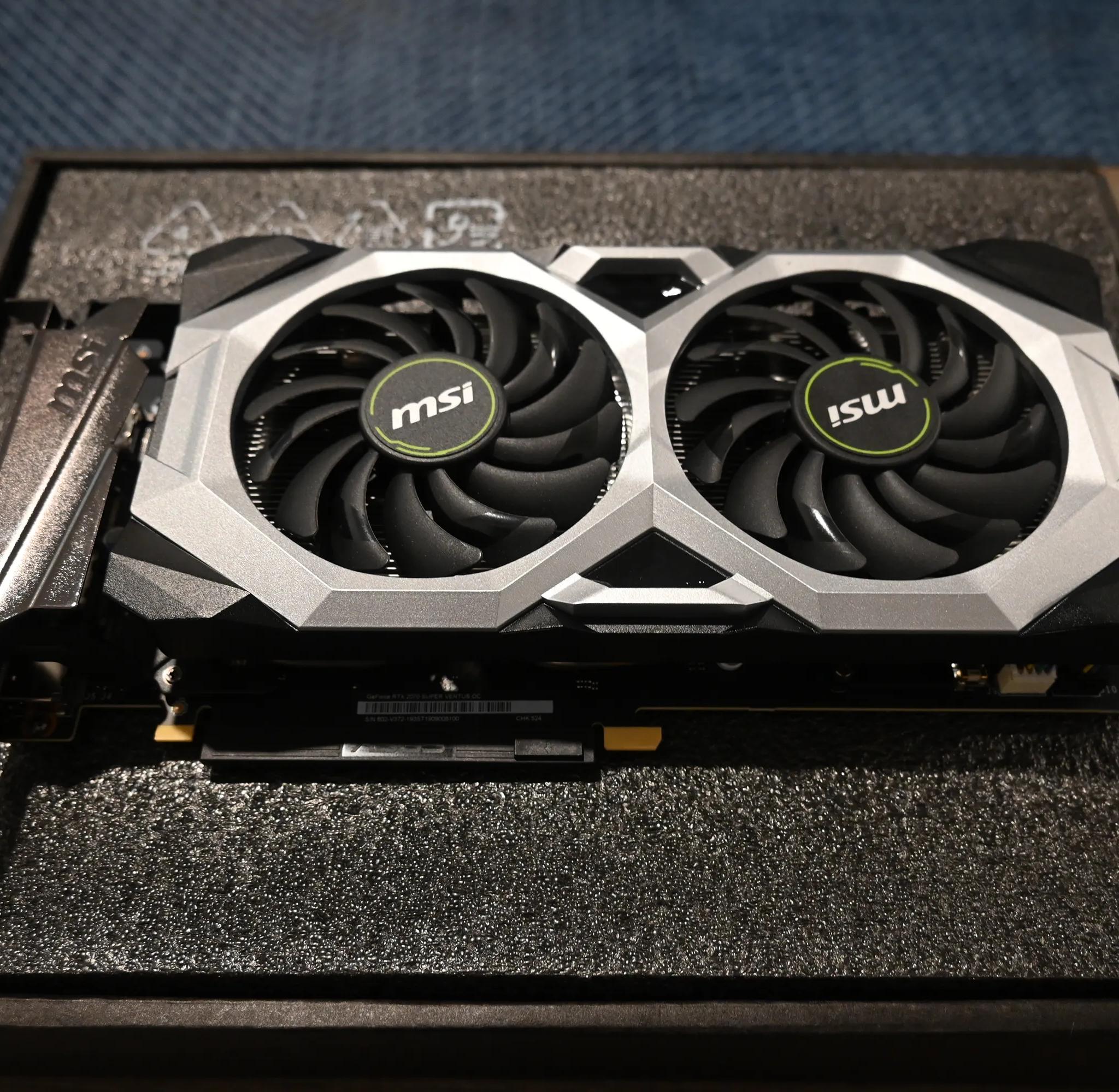 Use MSI GeForce RTX 2070 Super 8 GB Ventus OC GPU