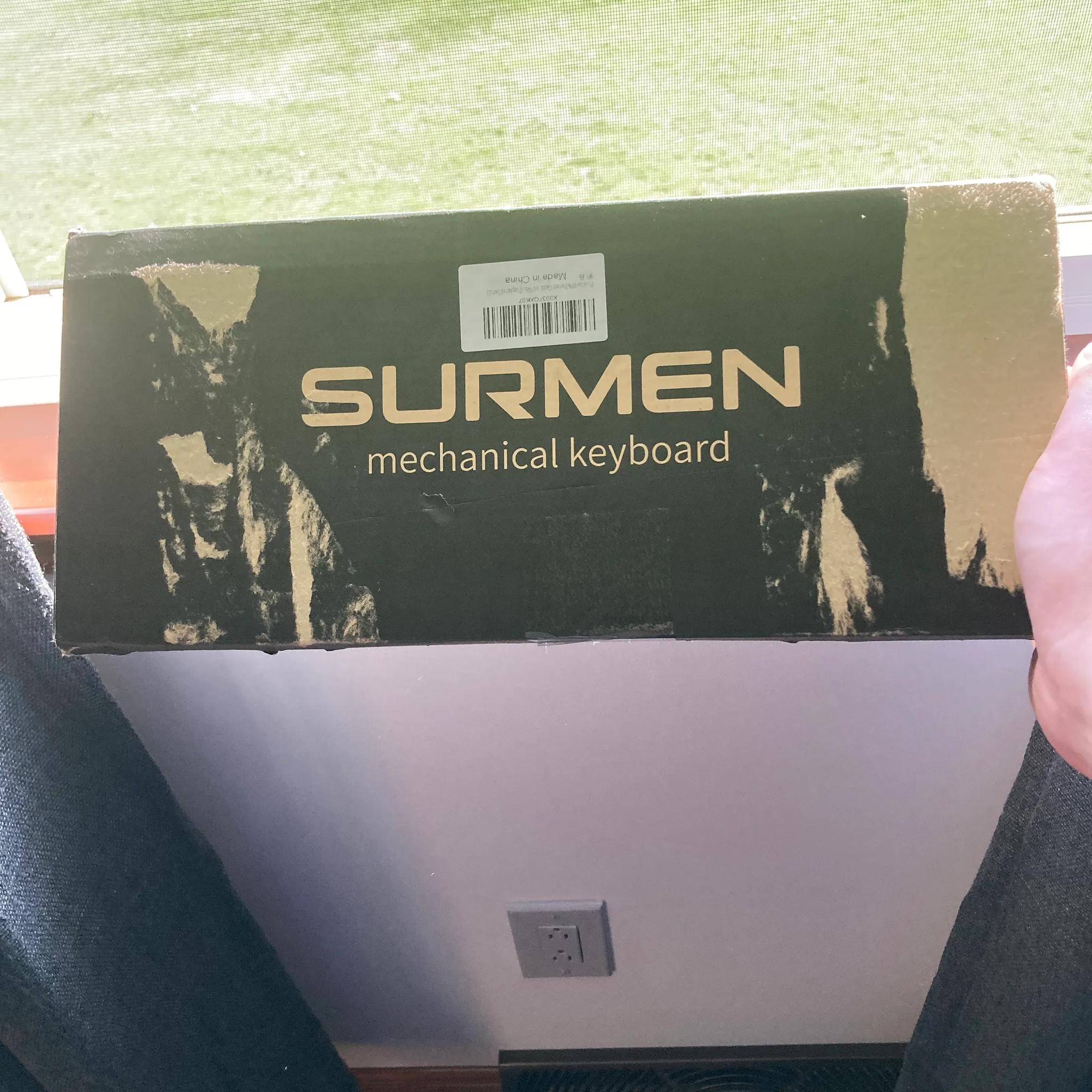 CHEAP!!! 60% Surman GS61 Mechanical Keyboard {Read Description}