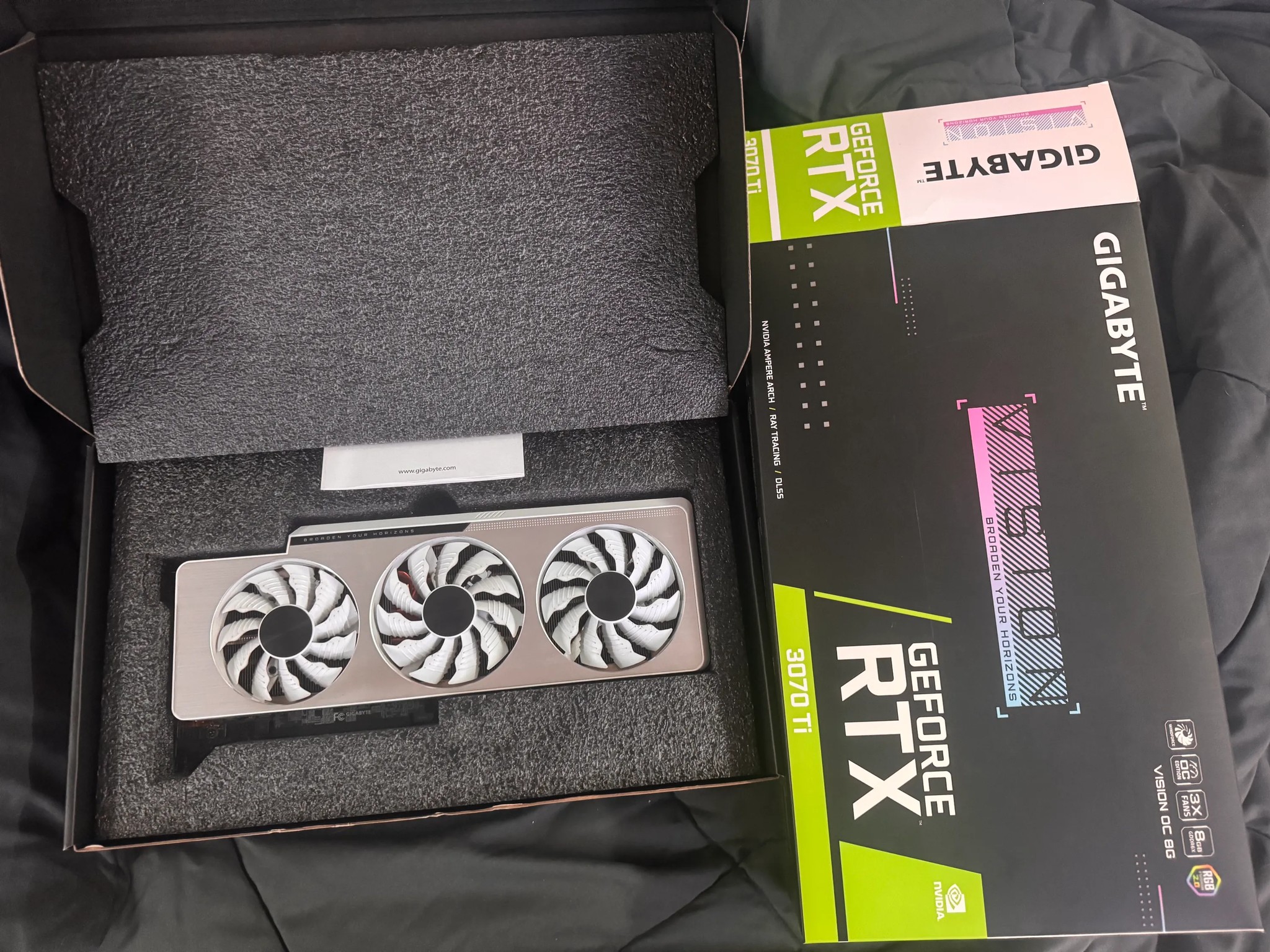 Used GeForce RTX™ 3070 Ti VISION OC 8G