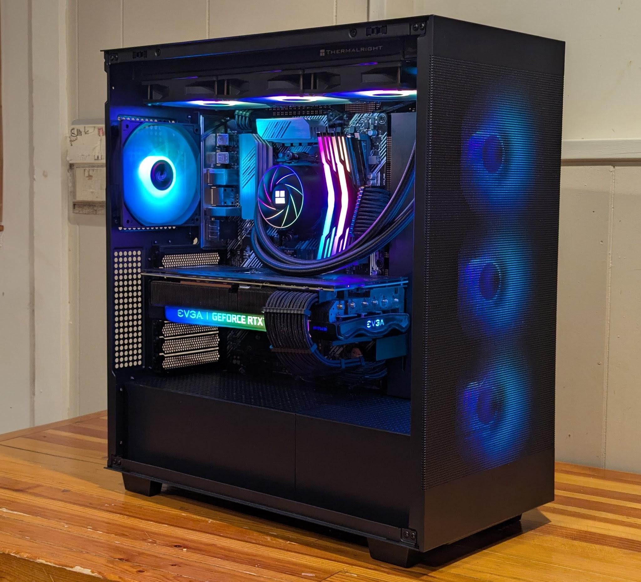 🖤 Ryzen 7 5800X | RTX 3080 Ti | 32GB DDR4 | 1440p Gaming PC | High Airflow Build