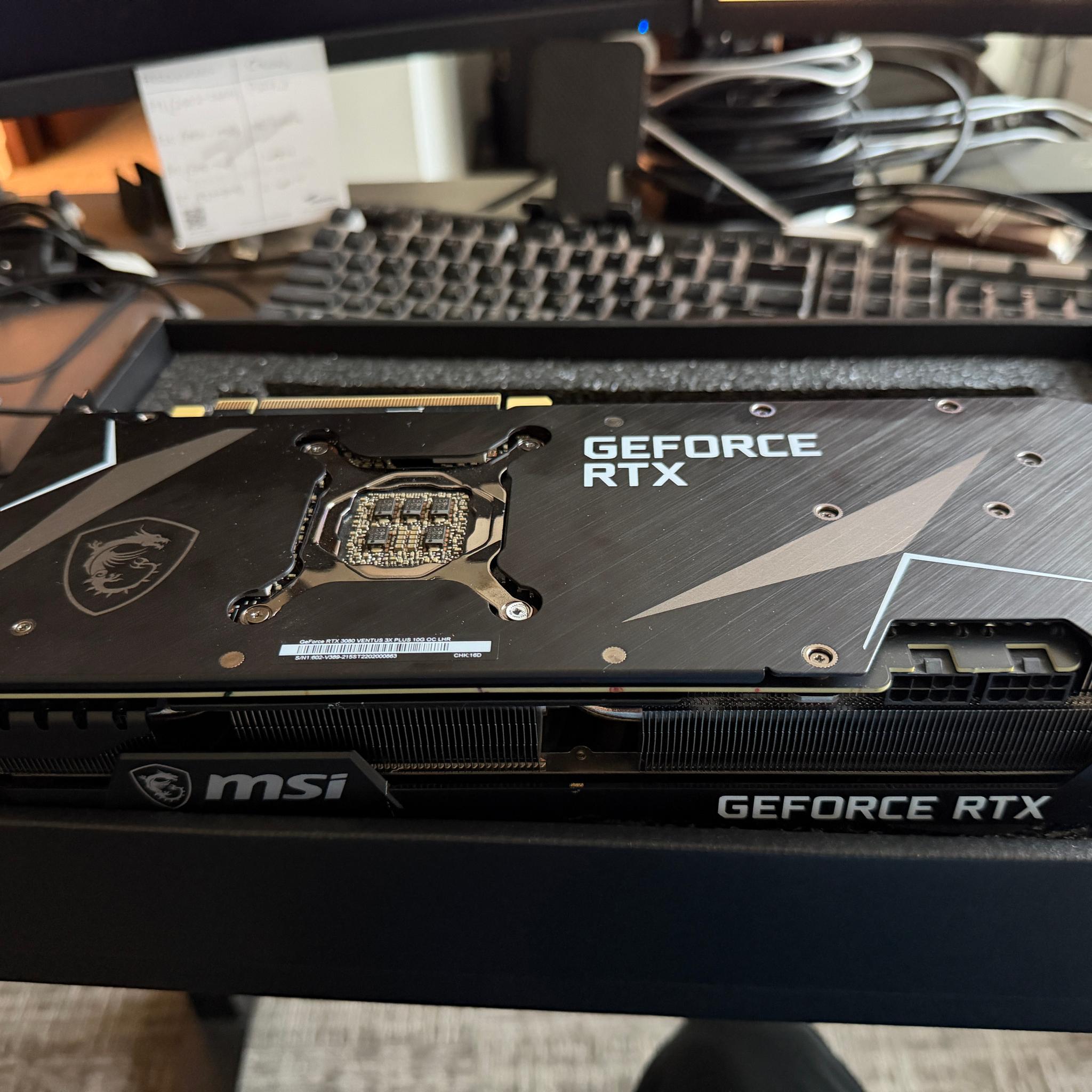MSI VENTUS 3X PLUS OC GeForce RTX 3080 10GB LHR