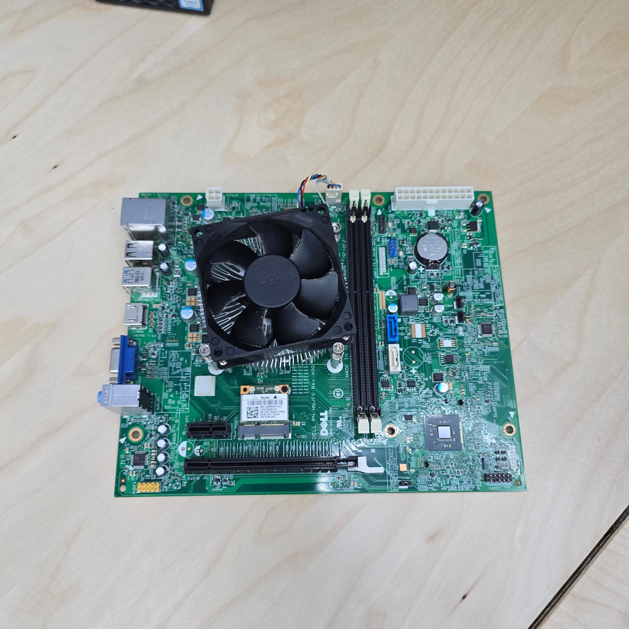 Dell OEM Motherboard + CPU Lot