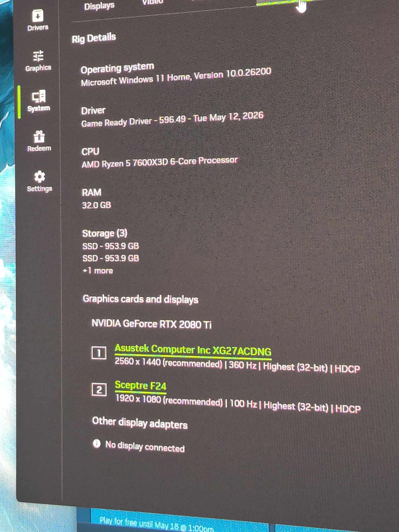 RTX 2080 Ti EVGA 11GB