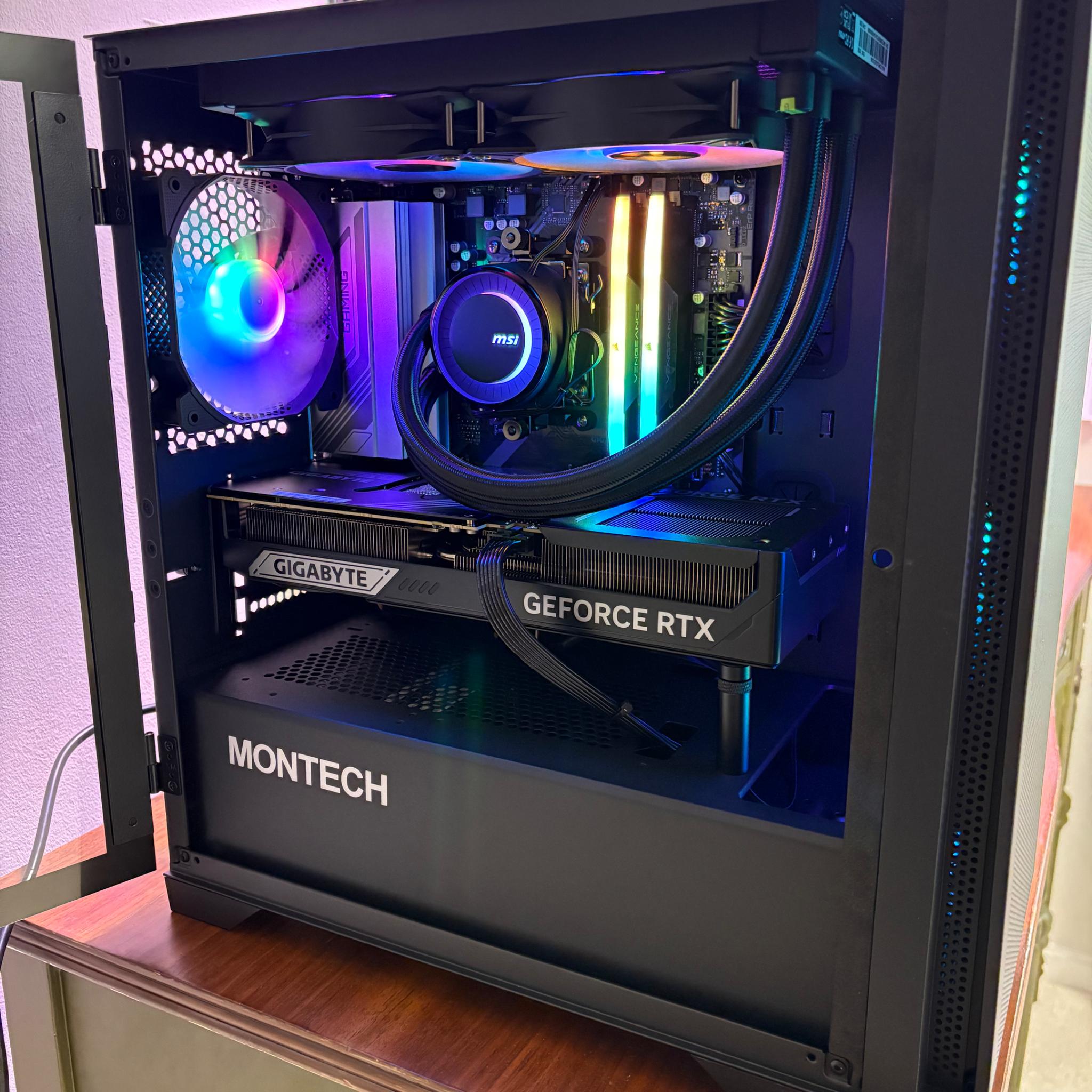 RTX 5070 Ti | Ryzen 7 7800X3D | 32GB DDR5 | 2TB SSD | 750W Gold PSU | ARGB AIO | Montech AIR 100