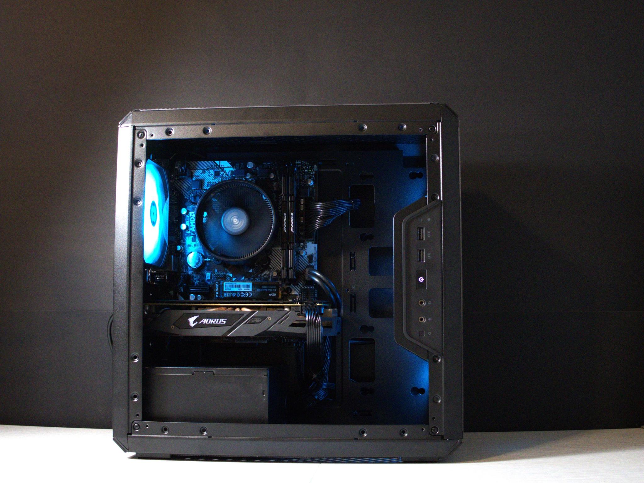 👽DARK HOLE👽 Gaming PC | AMD Ryzen 5 3600 | 16GB | RX 580 8GB | 512GB SSD | Win11 | Wi-Fi