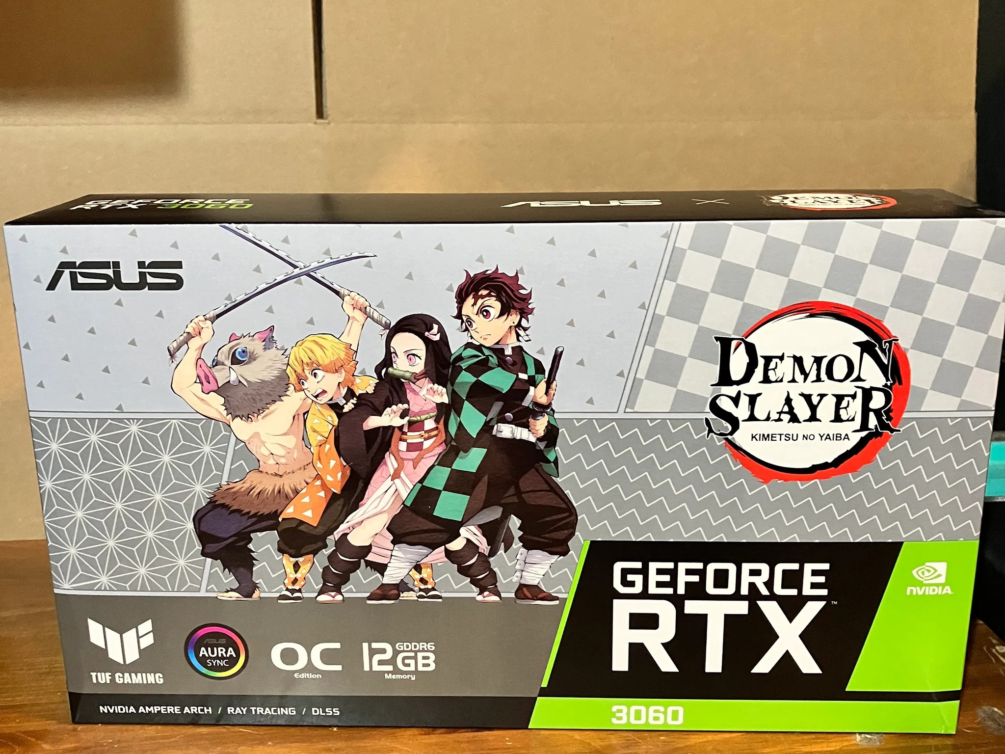 UNOPENED ASUS Tuf RTX 3060 Demon Slayer Limited Edition