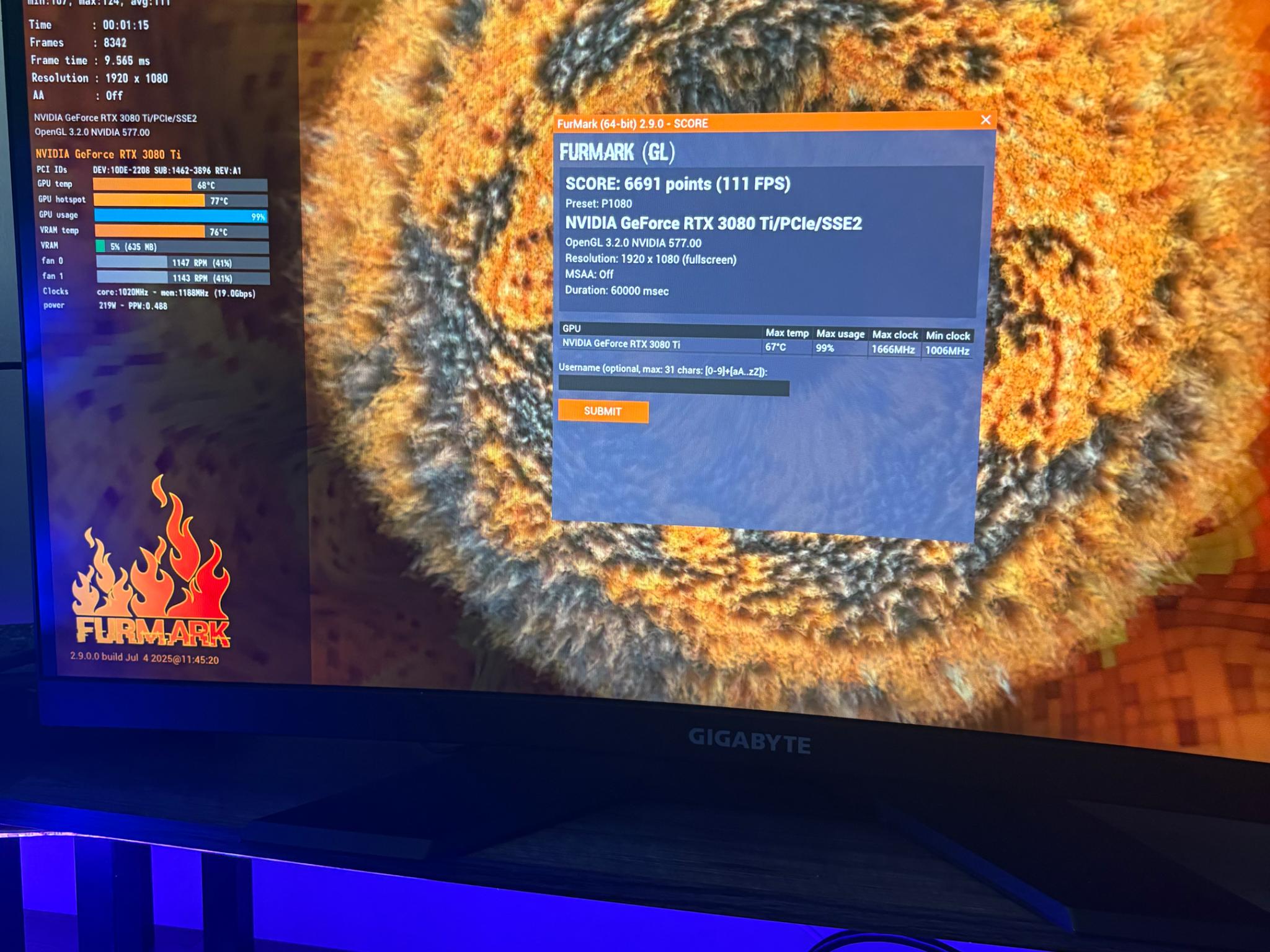 NVIDIA RTX 3080ti 12gb