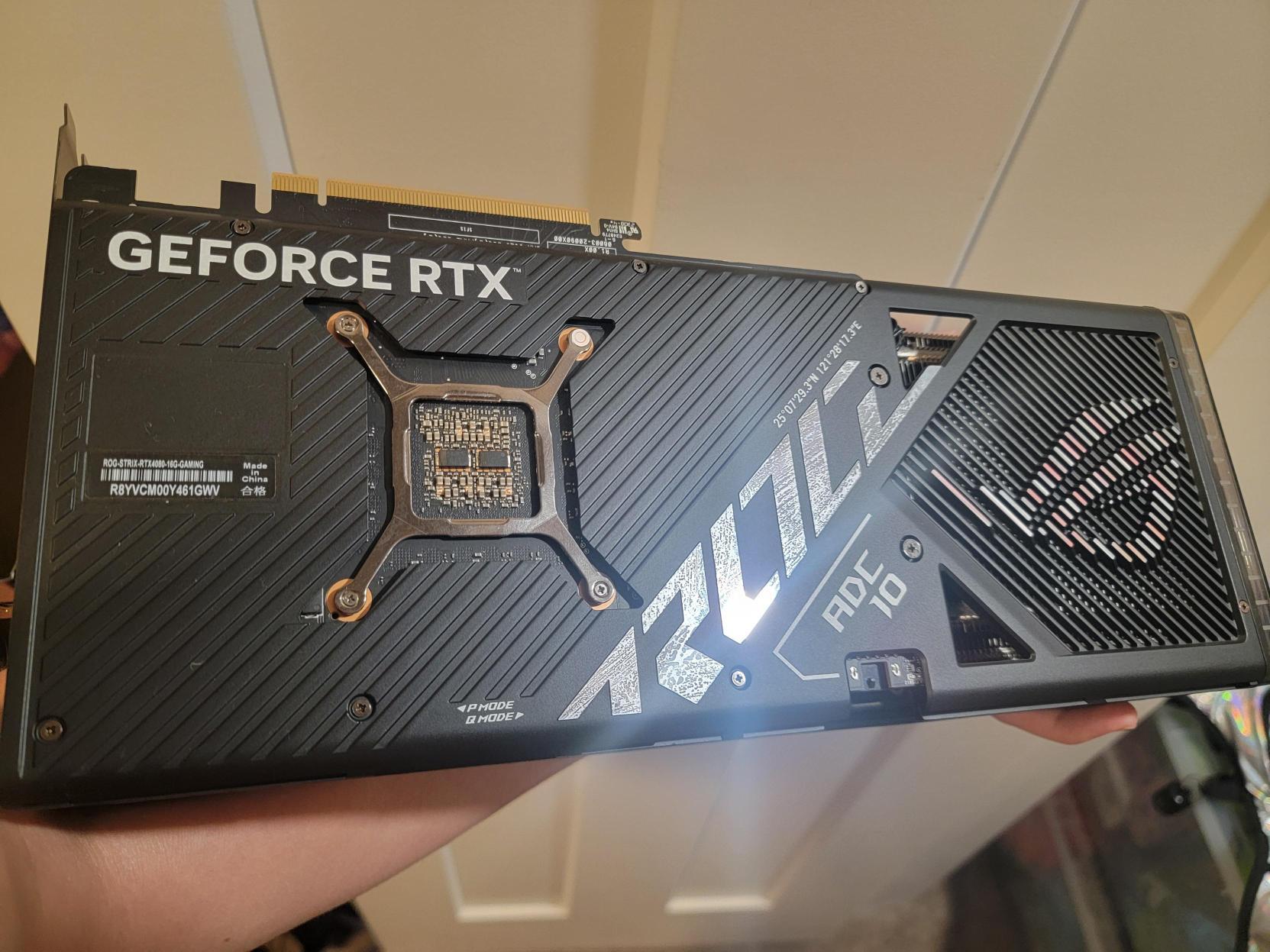ROG Strix GeForce RTX™ 4080 16GB GDDR6X