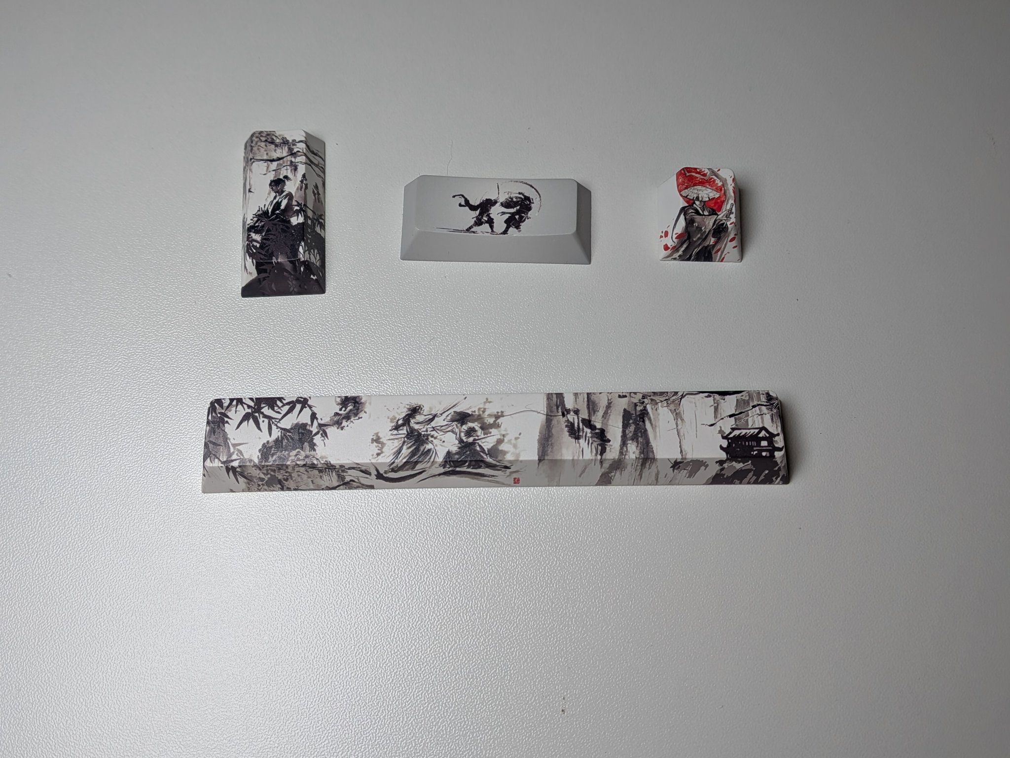 Samurai Accent Keycap Set