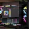 NEW Corsair iCUE LINK 2500X RGB Black Micro-ATX Dual-Chamber Case