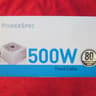 NEW! PowerSpec 500W 80+ Power Supply All White