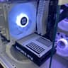 White Gaming PC (RTX 3070 8GB + AMD Ryzen 5 5500 + 16GB DDR4 + SSD)