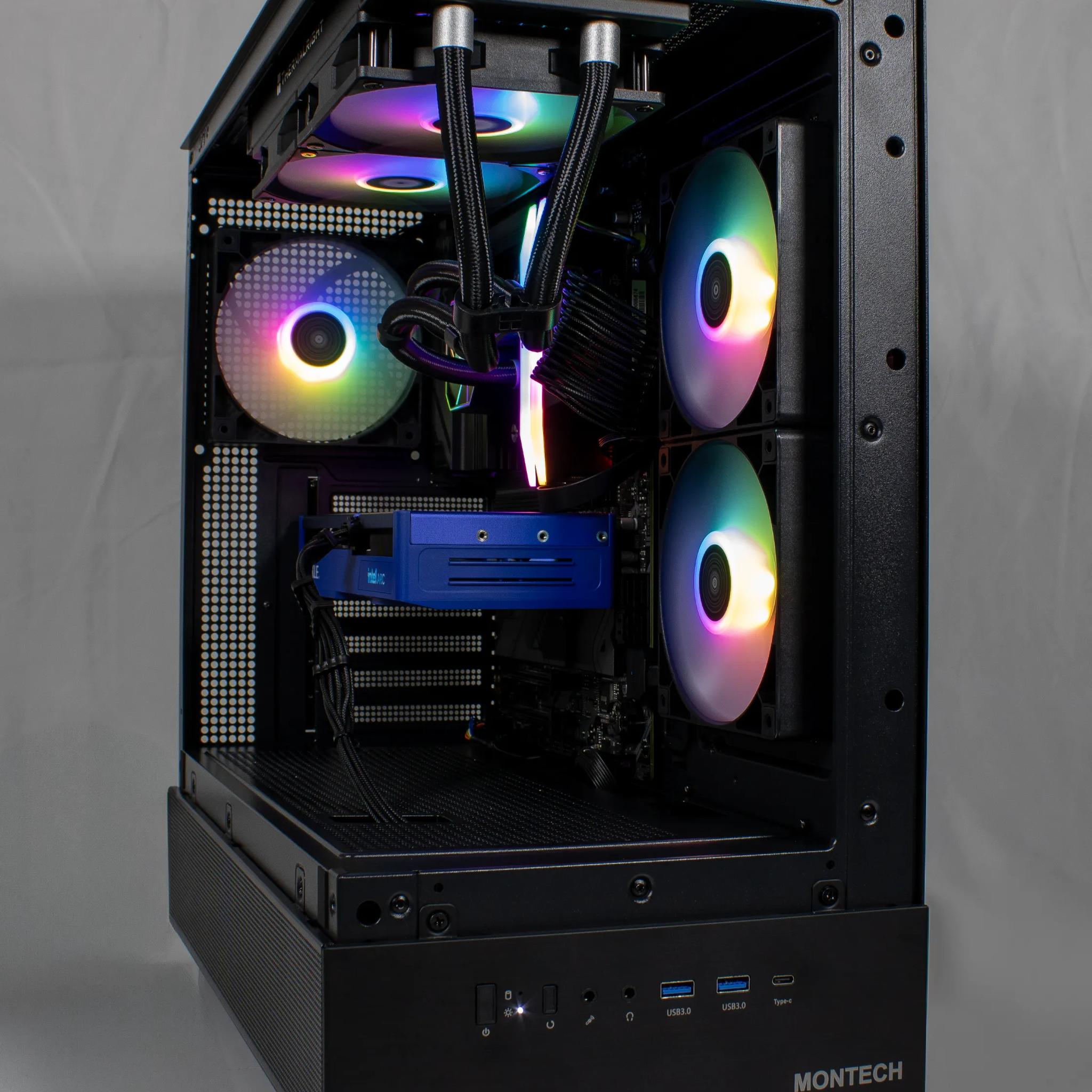 Ultra Units: Intel Arc B570 | Ryzen 5 7600X | 32gb | 80+ GOLD | 1 TB | RGB