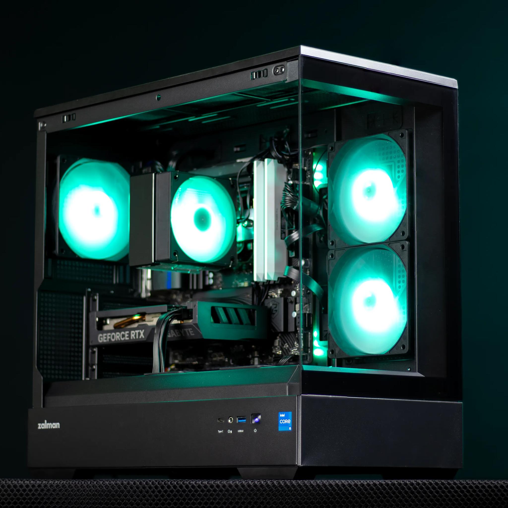 [CLEARANCE SALE!] "Frost.Exe” RTX 4060 i5 12600KF 32GB Windows 11 1TB Workstation Gaming PC