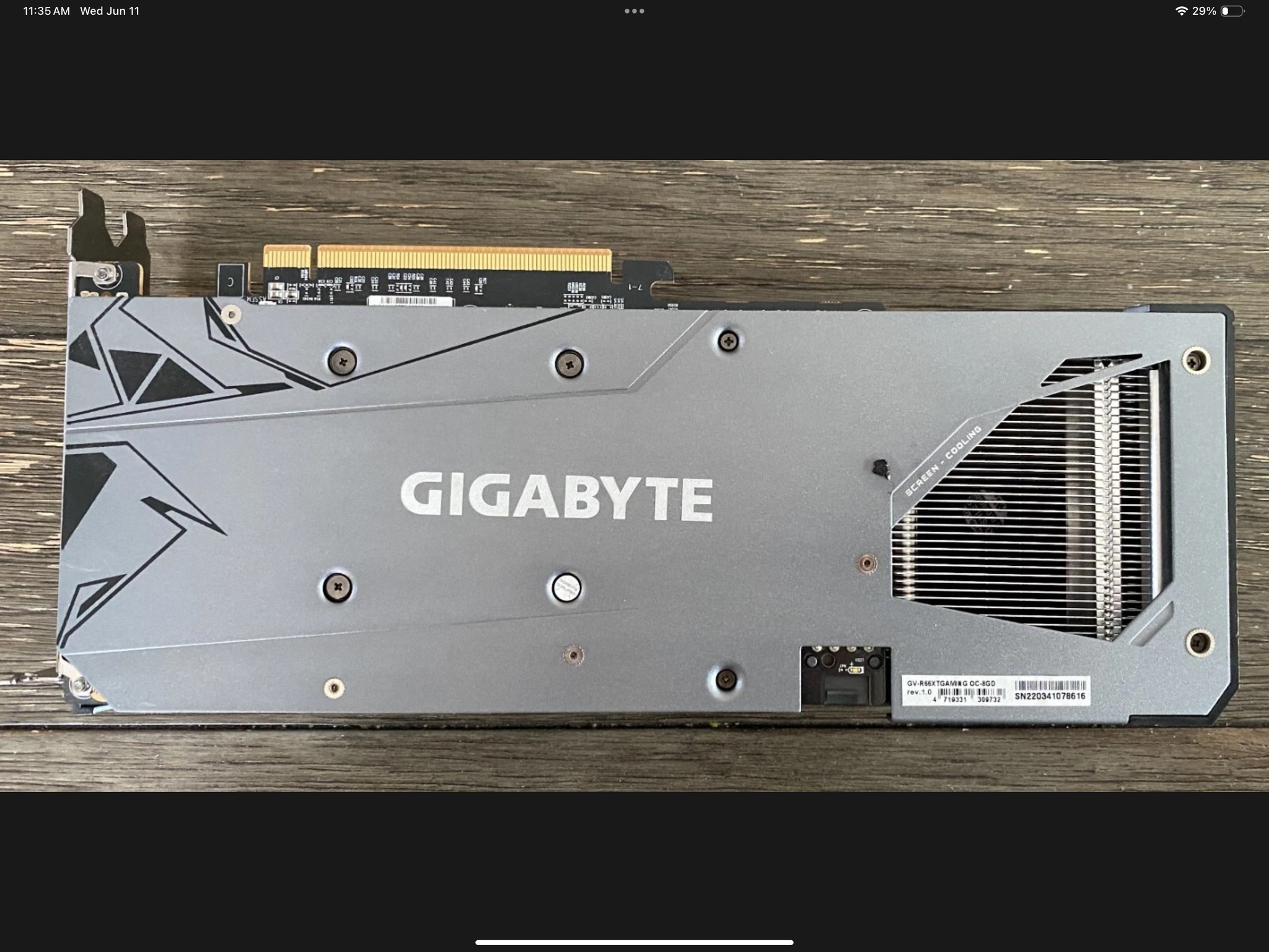 Gigabyte Radeon RX 6600 XT OC 8GB GPU