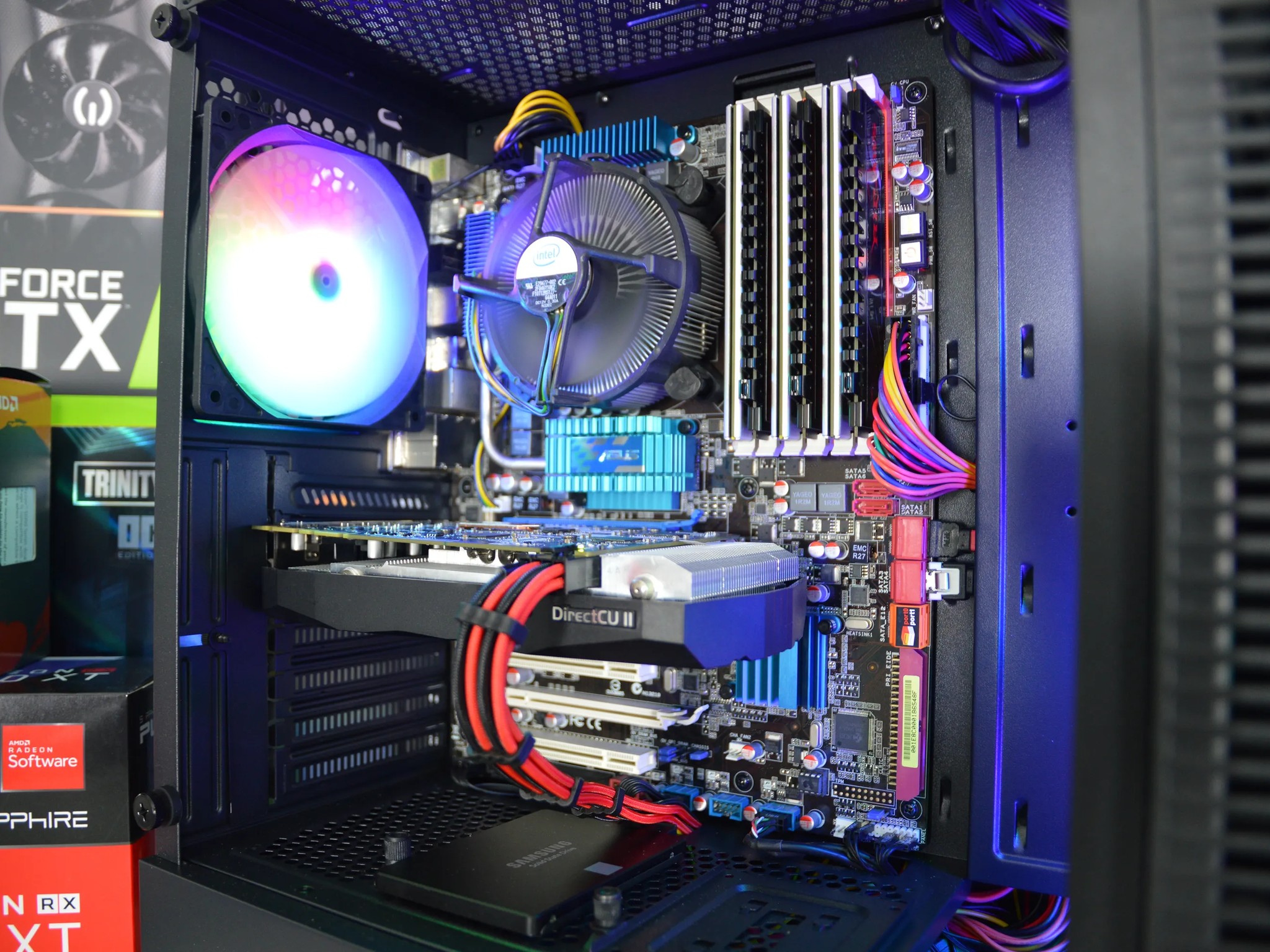 ⚫🌈| GTX 760 | INTEL i7-920 OC | 24GB DDR3 RAM | 250GB SSD + 640GB HDD | Midnight Candy |