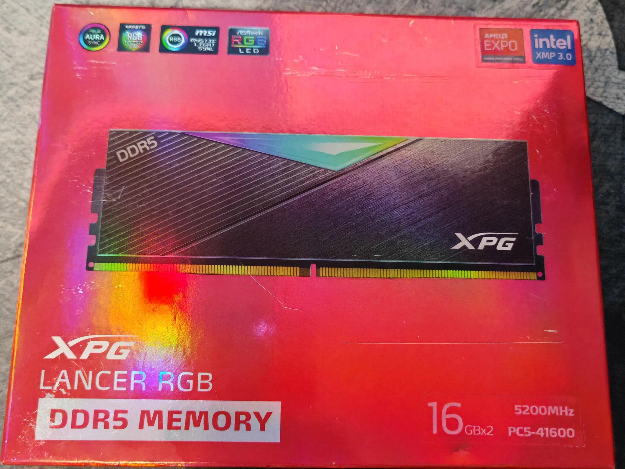 ADATA XPG Lancer DDR5 32GB 5200 Mhz
