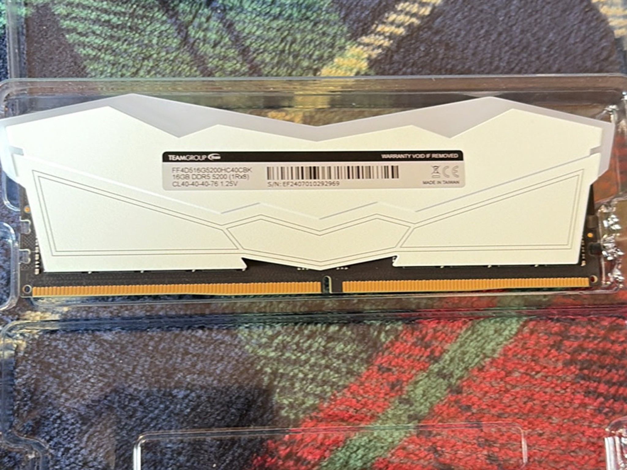 TForce Delta DDR5 6000MHz 1x16gb Gaming PC Memory Ram