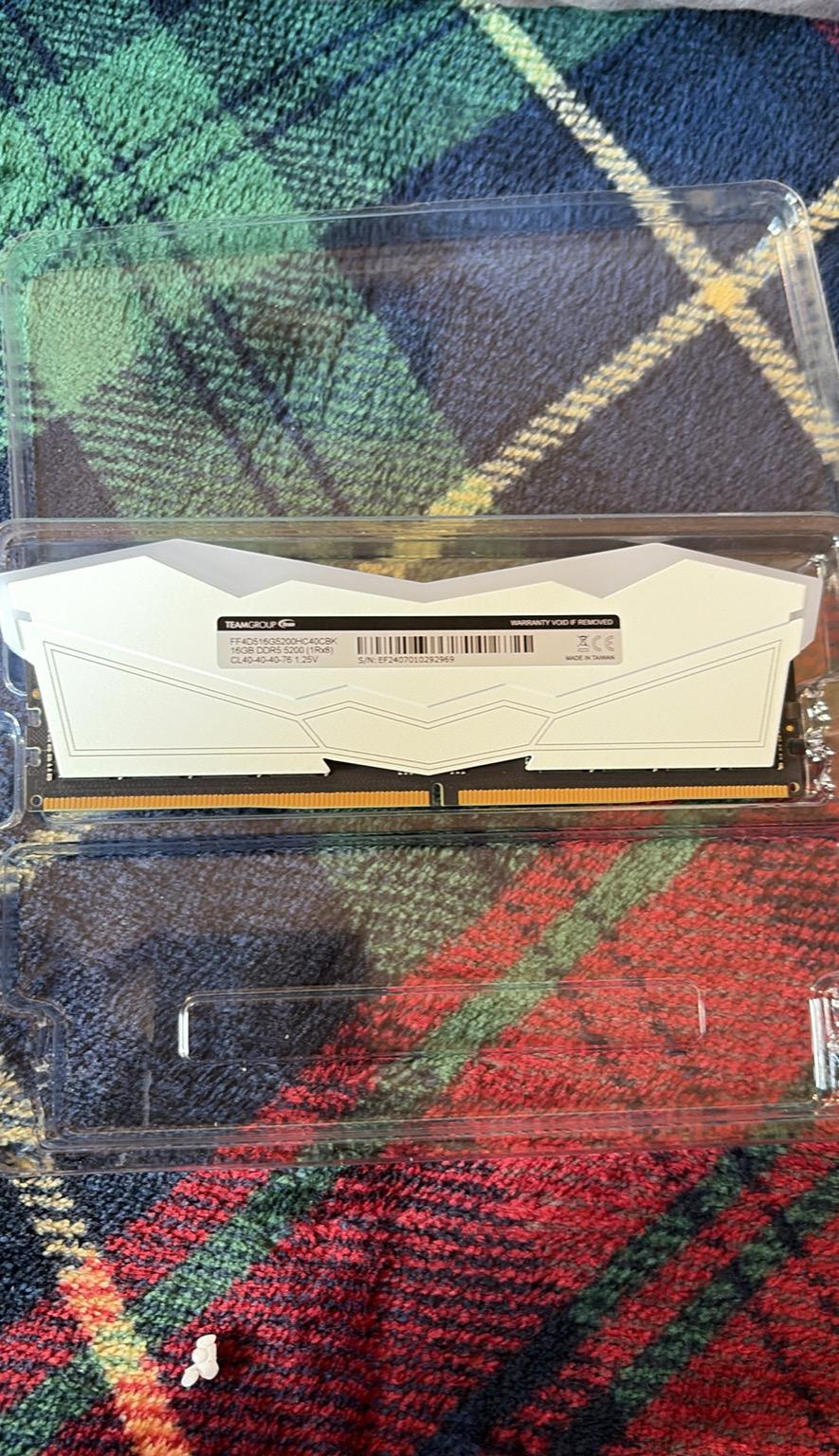 TForce Delta DDR5 6000MHz 1x16gb Gaming PC Memory Ram