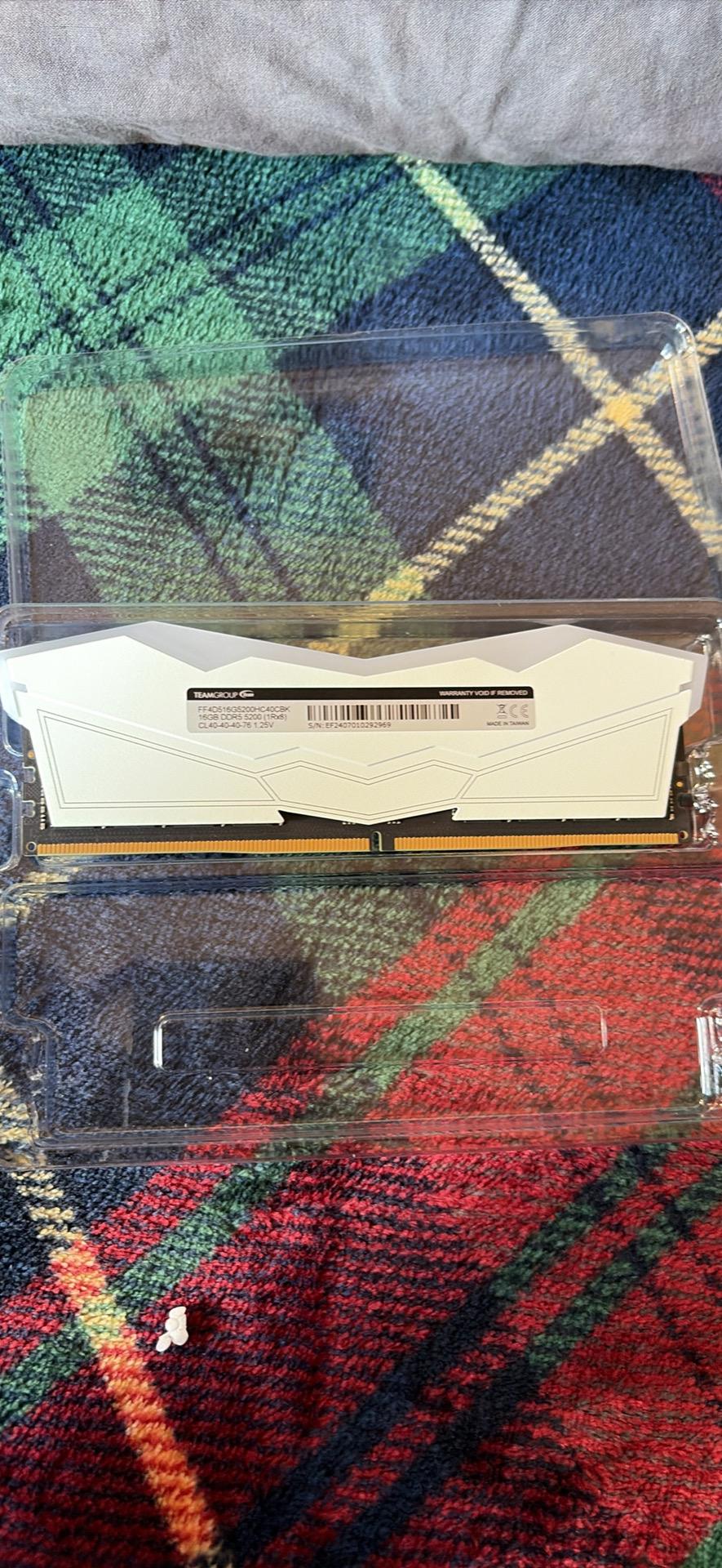 TForce Delta DDR5 6000MHz 1x16gb Gaming PC Memory Ram