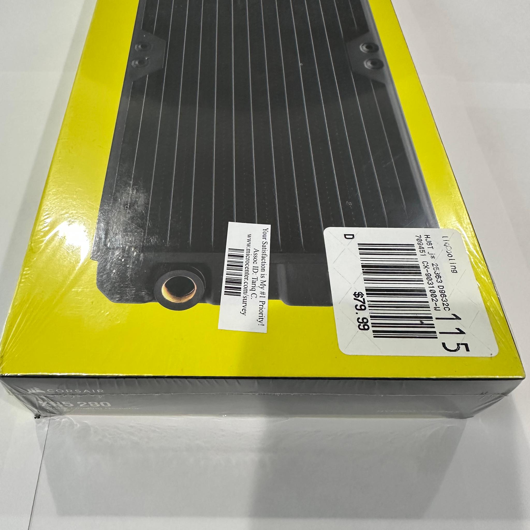 Corsair Hydro X Series XR5 280, Water Cooling Radiator, Black - BRAND NEW SEALED