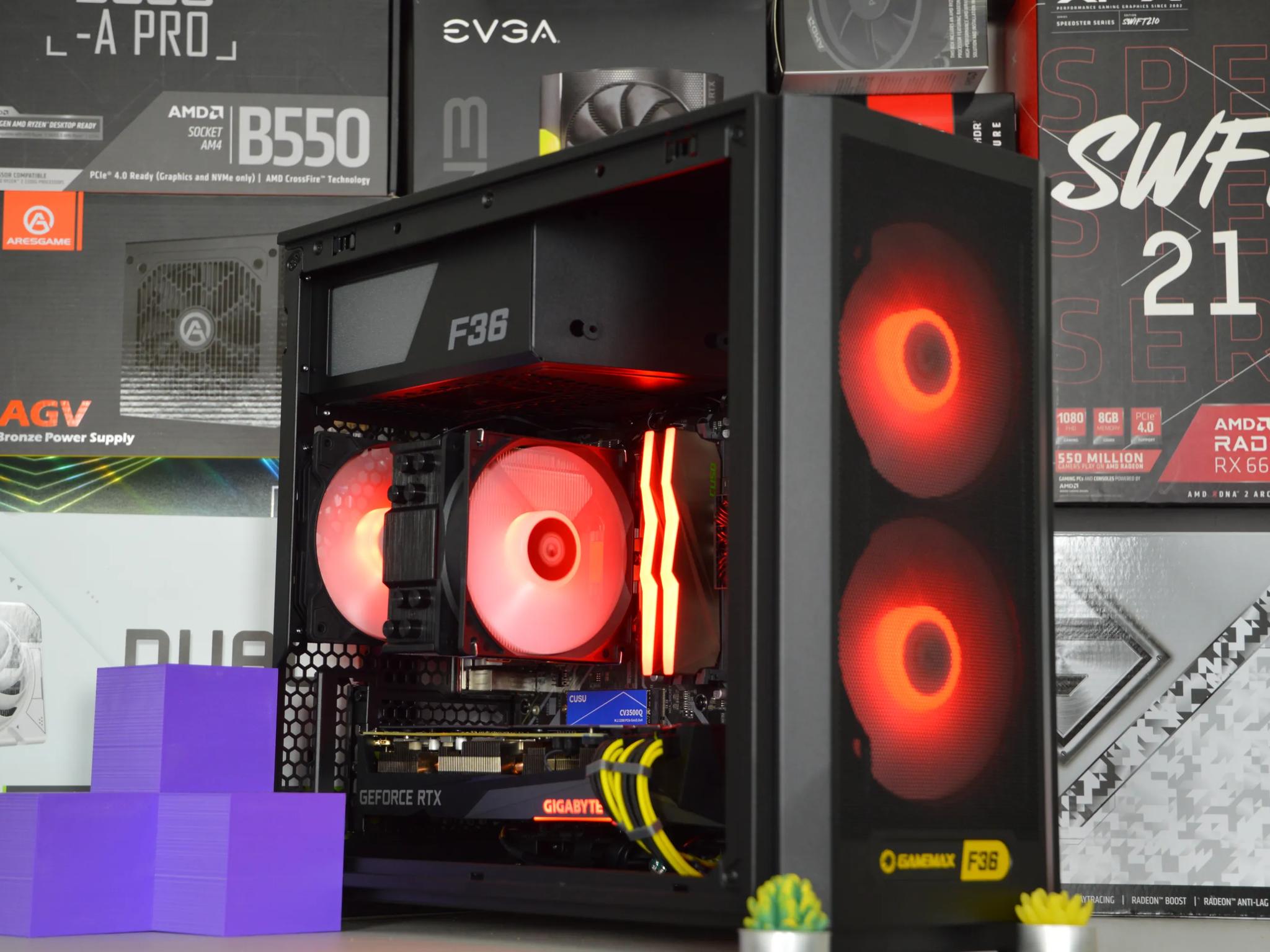 ☀️☀️| RTX 3070 8GB | RYZEN 5 5600X | 16GB DDR4 RGB RAM | 1TB NVME SSD | Solar Flare 2.0 |