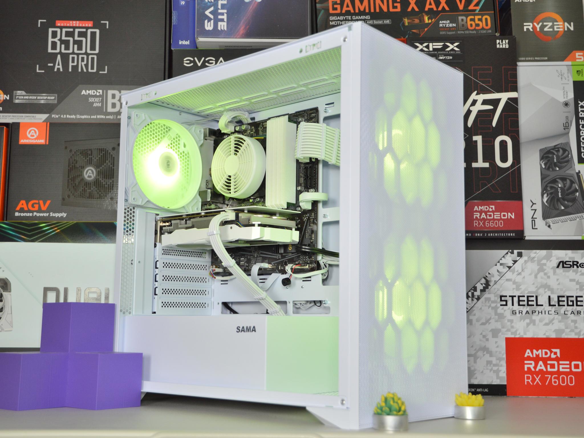 🧊🧊| RTX 2060 SUPER 6GB | INTEL i3-10100 | 16GB DDR4 RAM | 1 TB Storage | Ice Box 3.0 |