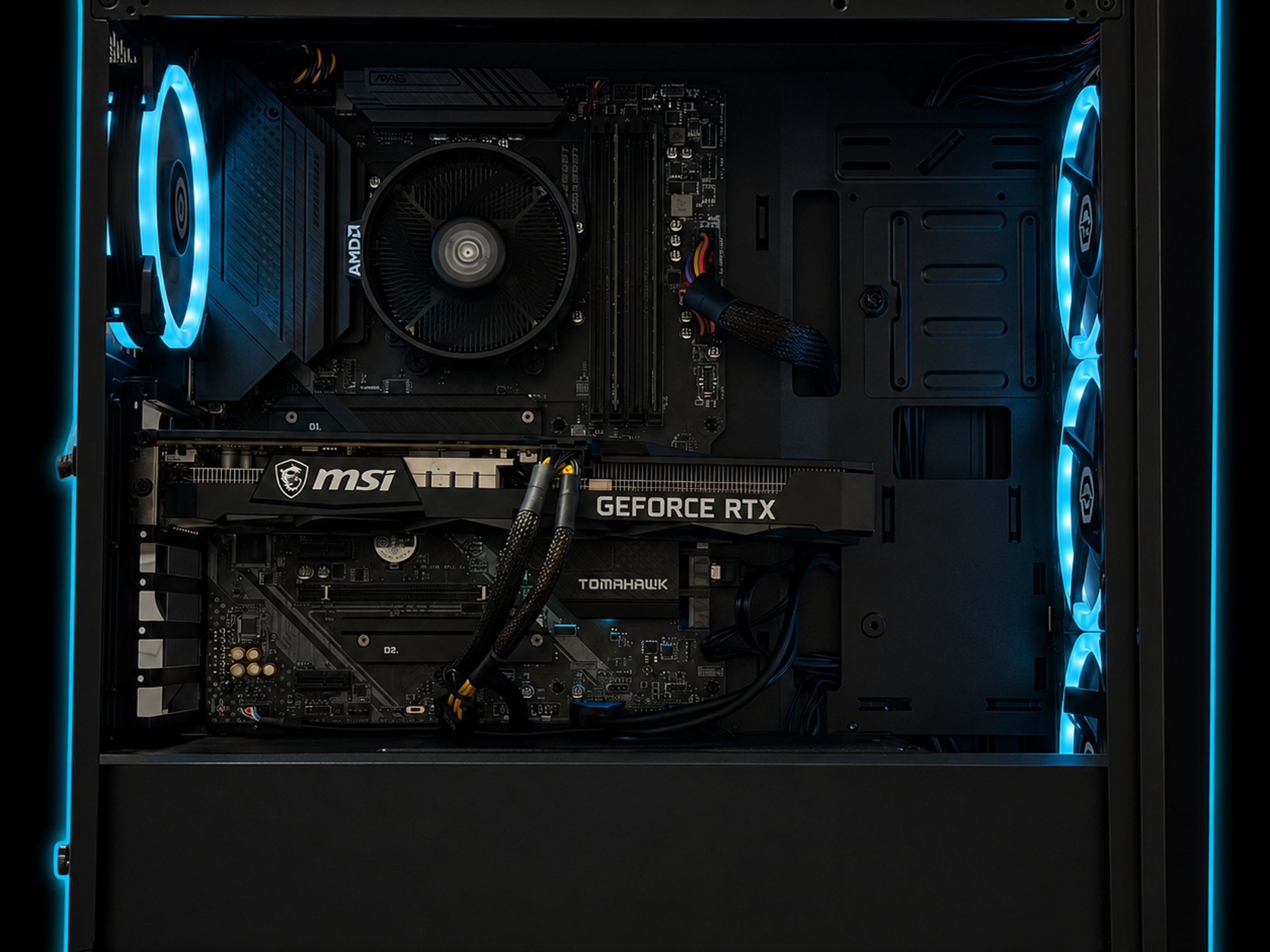 1080p/1440P Gaming pc / RTX 3060 / Ryzen 5 5500 / 16GB RAM / 1200GB Storage / Fortnite, Warzone apex