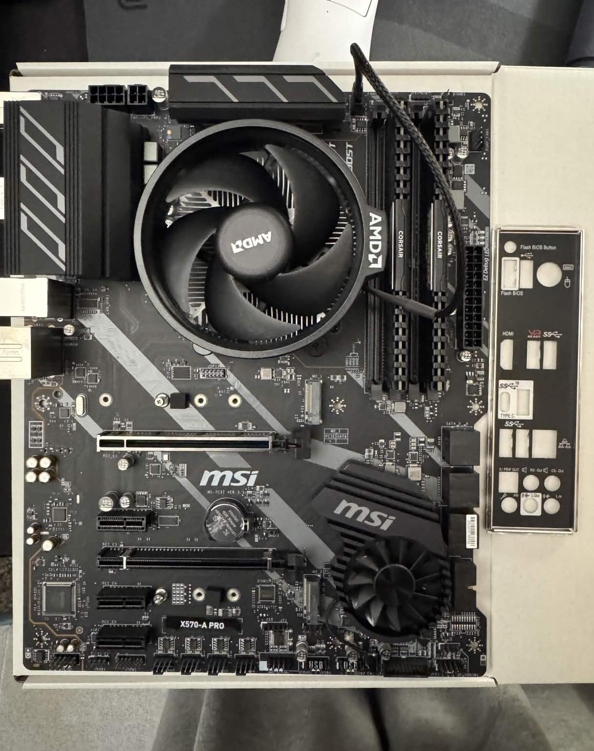 🔥 Ryzen 7 5600x + 16GB DDR4 3600+ X570-A pro Bundle ⚡