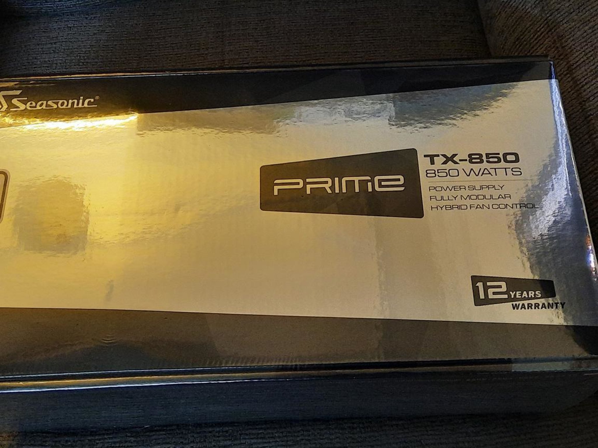 ++ NEW ++ SeaSonic PRIME GX-850, 850W 80+ Gold, Full Modular, Japanese Capacitor, 12 Yr Warranty