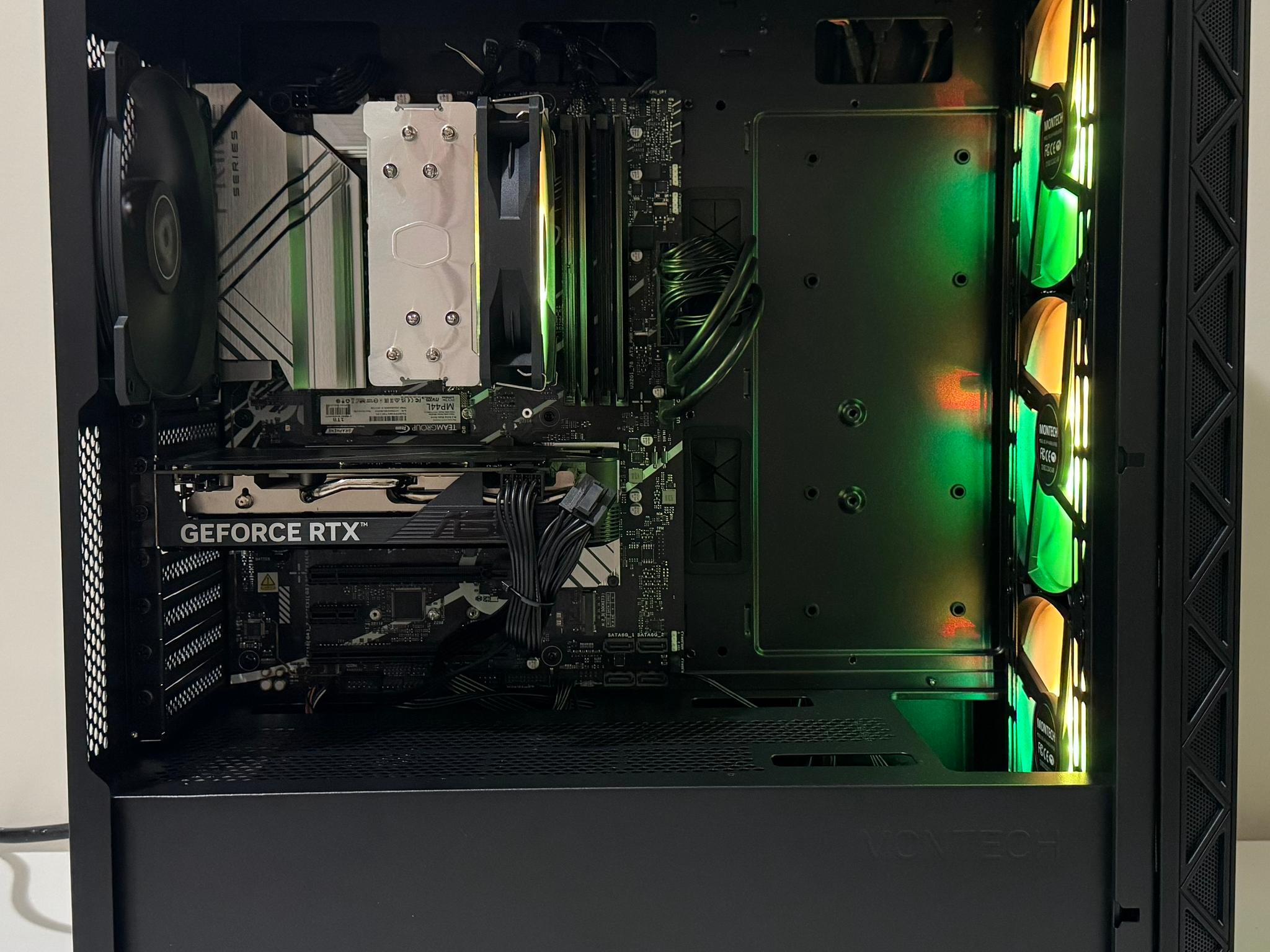 Intel Core i5 14400F GeForce RTX 4060 ASUS Z790 Gaming WIFI7 1TB SSD 32GB DDR5 Montech AIR 903 Case