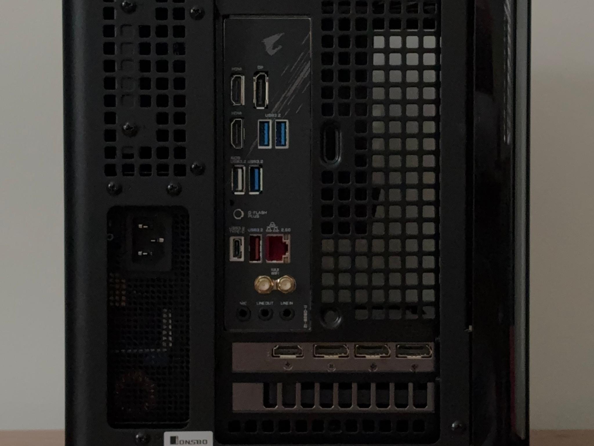 5060 TI Mini PC | R5 5600x | 5060 TI 16GB | 32GB RAM | WIFI Ethernet | Wood Jonsbo TK-0 ITX SFF