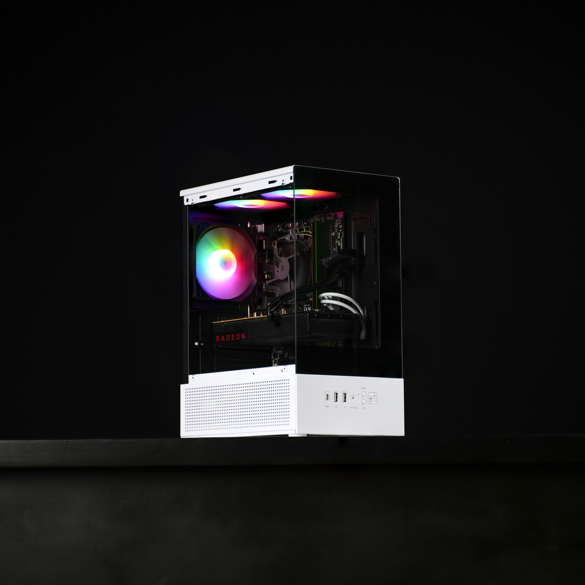 \ ST-04 / Radeon RX 580 Intel Core i5 7600  .9TB Windows 11 16GB Gaming PC