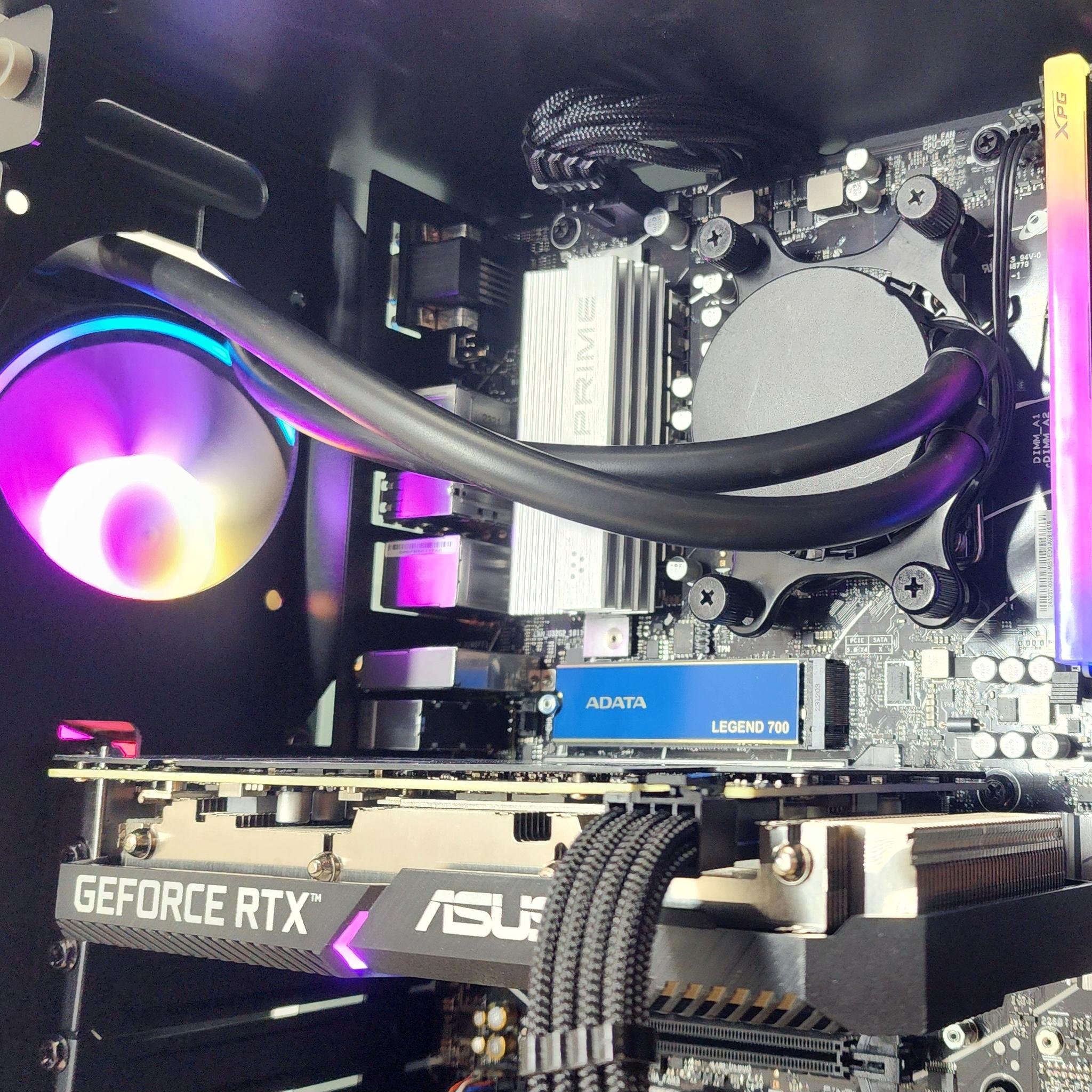 Gaming PC Ryzen 5 9600X 16GB RAM 1TB SSD RTX 3060 12GB Windows 11 Computer