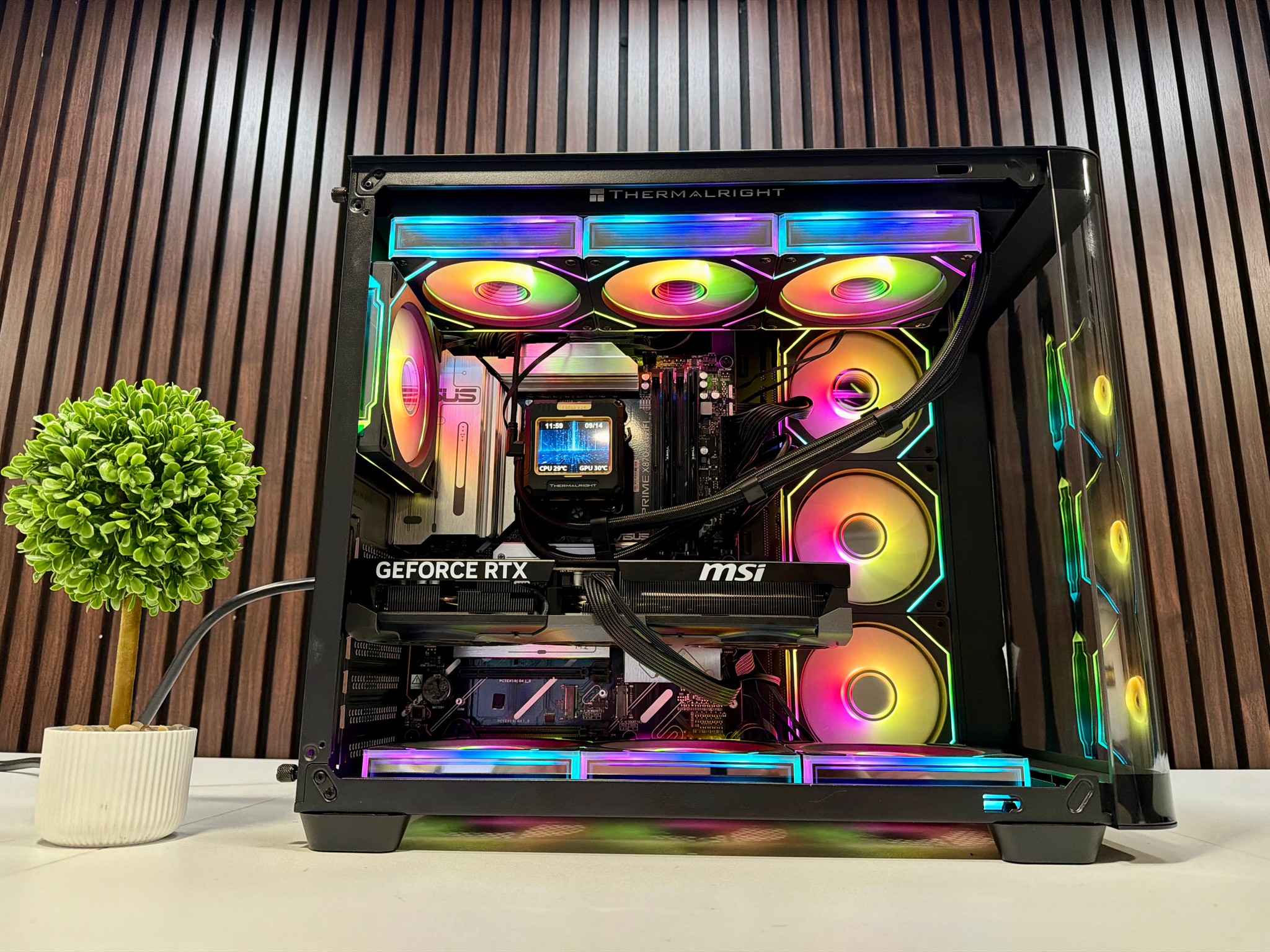 5070 TI | Ryzen 9800X3D | 32GB DDR5 | 2TB M.2 | 1000 Watt Gold PSU | LCD AIO
