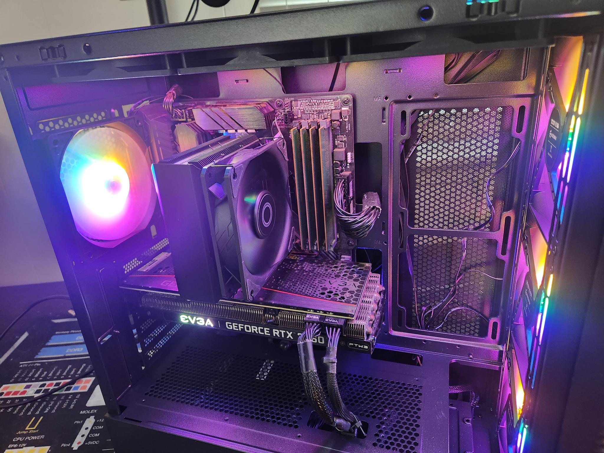 Rainbow WARRIOR: RTX GAMING PC with ALL THE RAM!