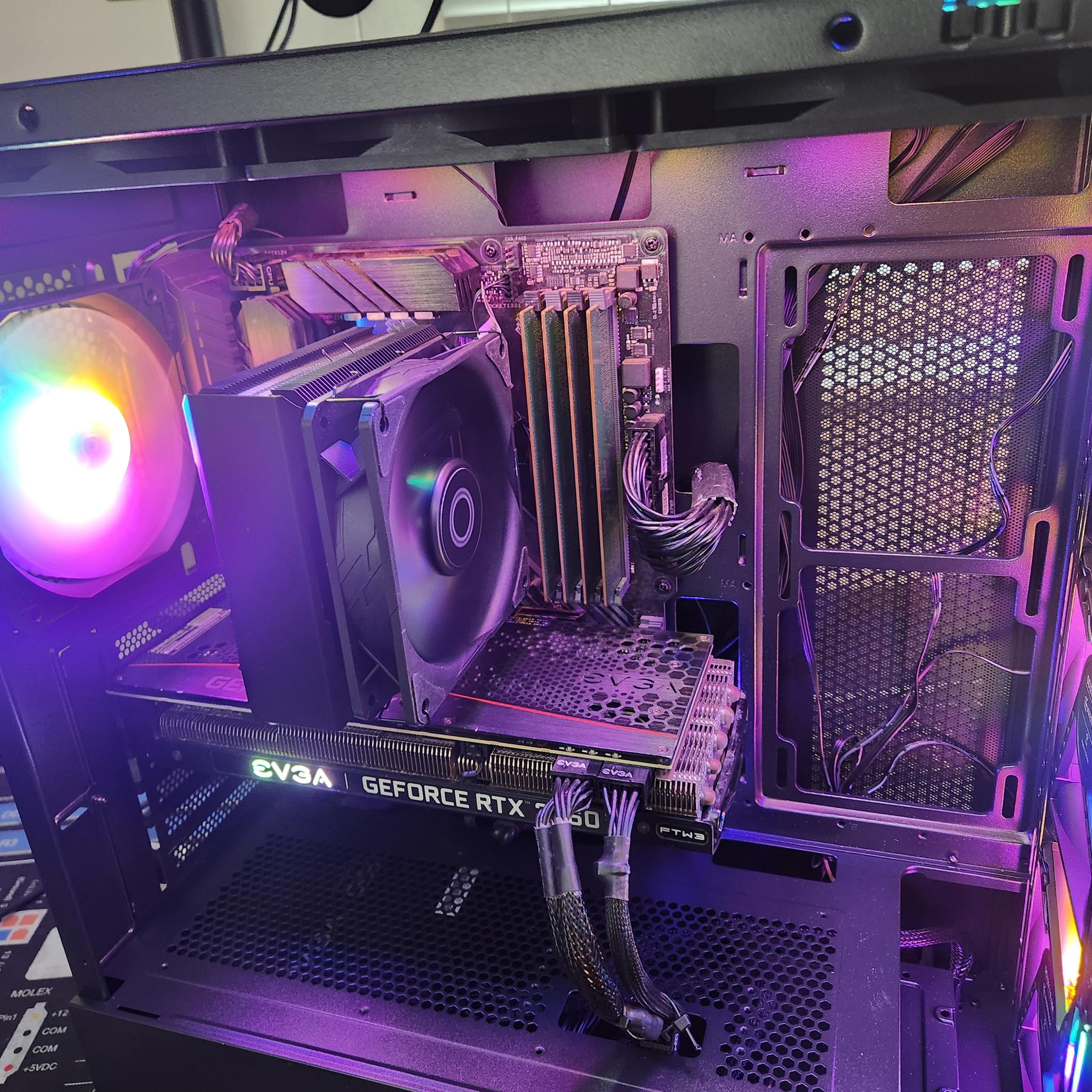 Rainbow WARRIOR: RTX GAMING PC with ALL THE RAM!