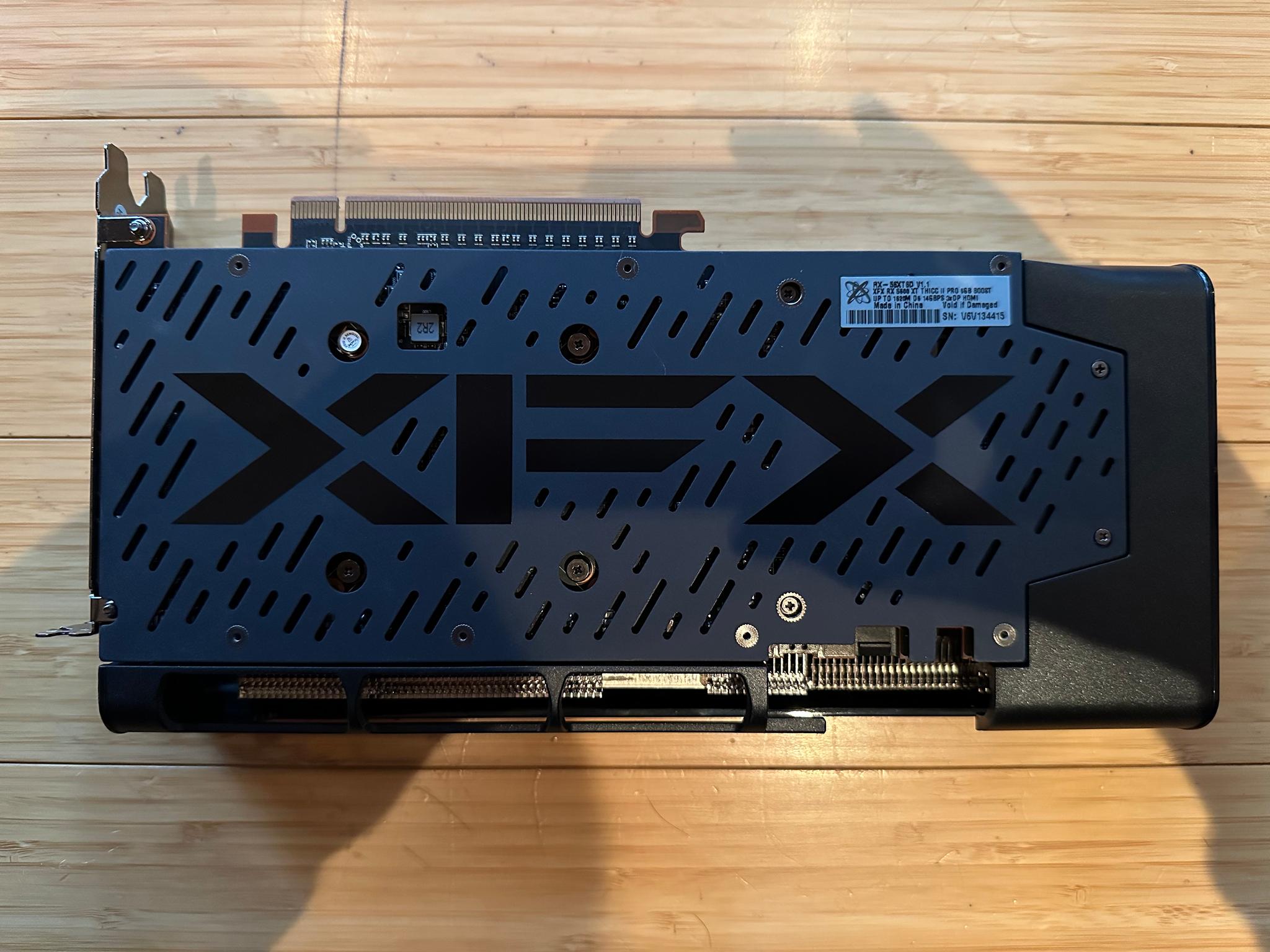 XFX Radeon RX 5600 XT 6GB THICC II (Lightly Used, In Box, RX56XT6DF46)