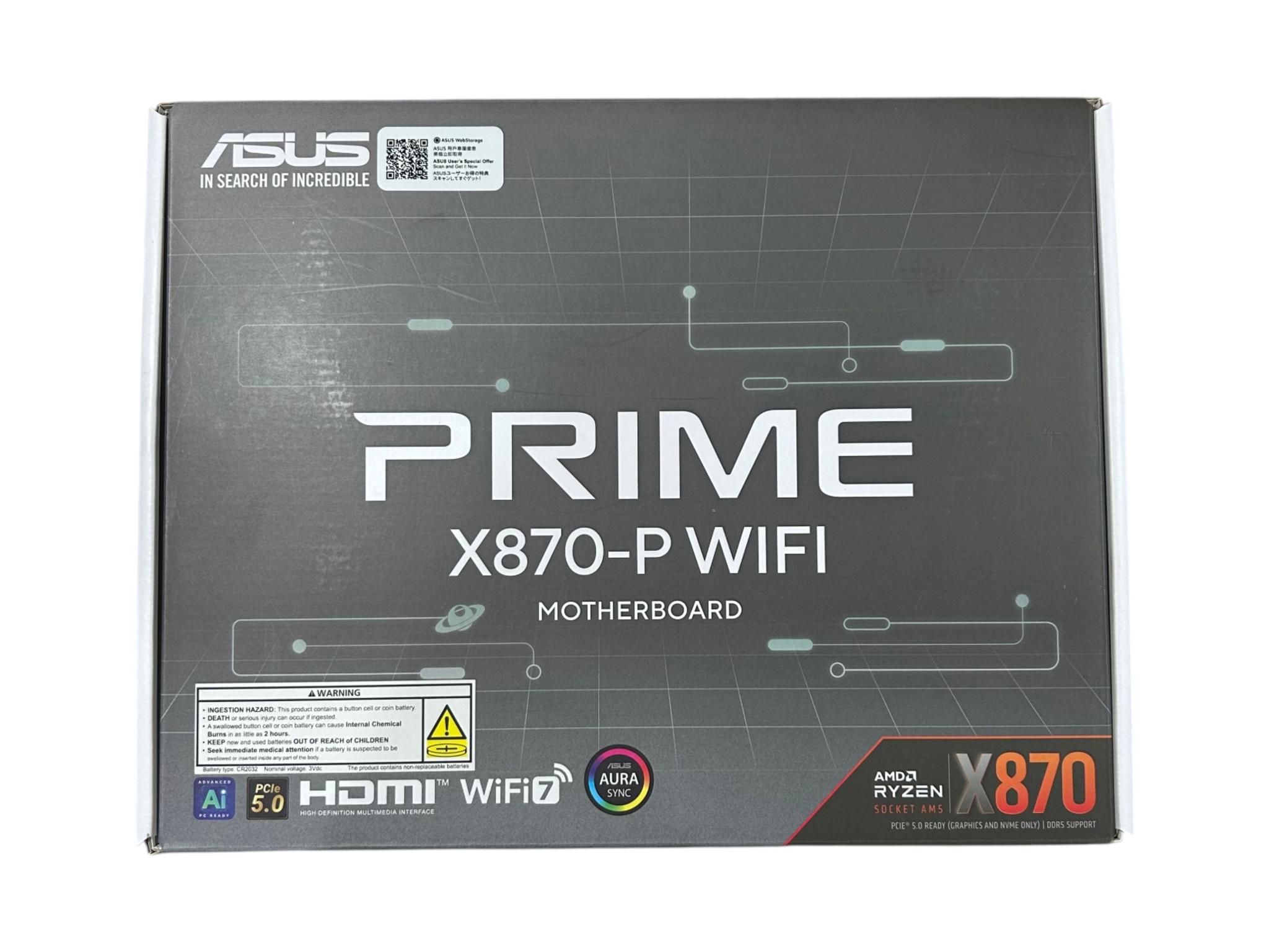 *OPEN BOX* Asus Prime X870-P WI-FI