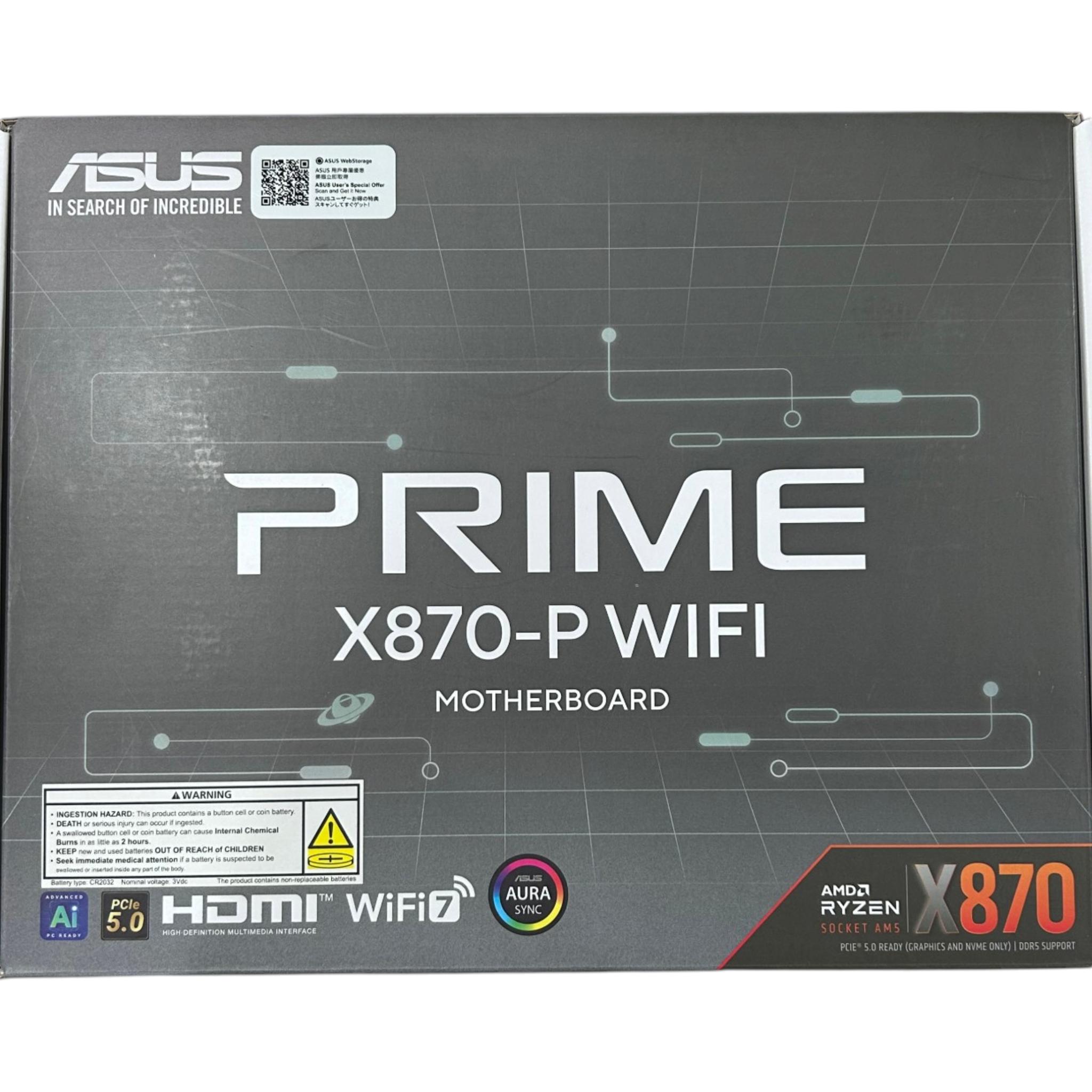 *OPEN BOX* Asus Prime X870-P WI-FI