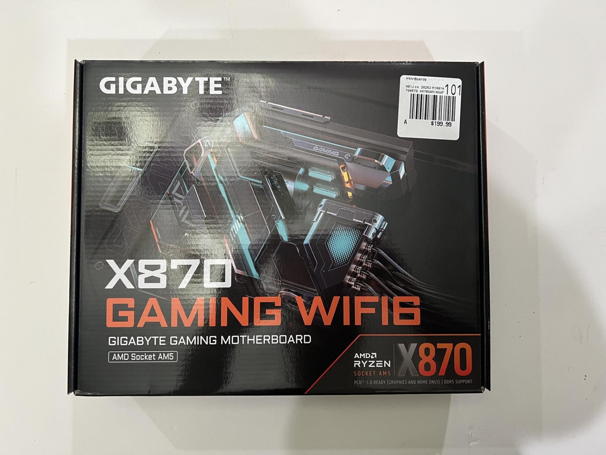 GIGABYTE X870 GAMING WIFI6