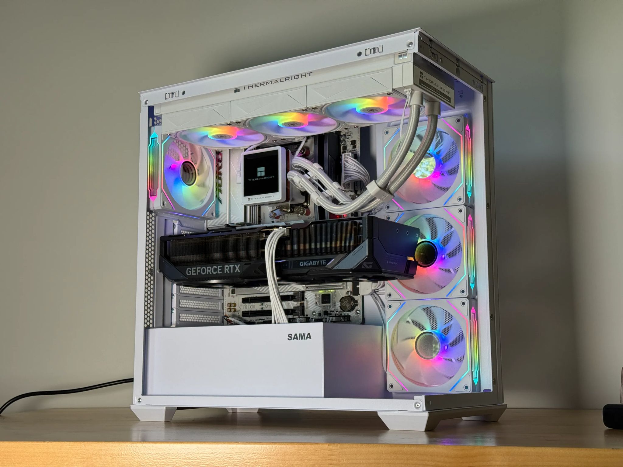 RTX 5090 Ryzen 9950x Gaming/Workstation Behemoth 96gb DDR5 4TB SSD