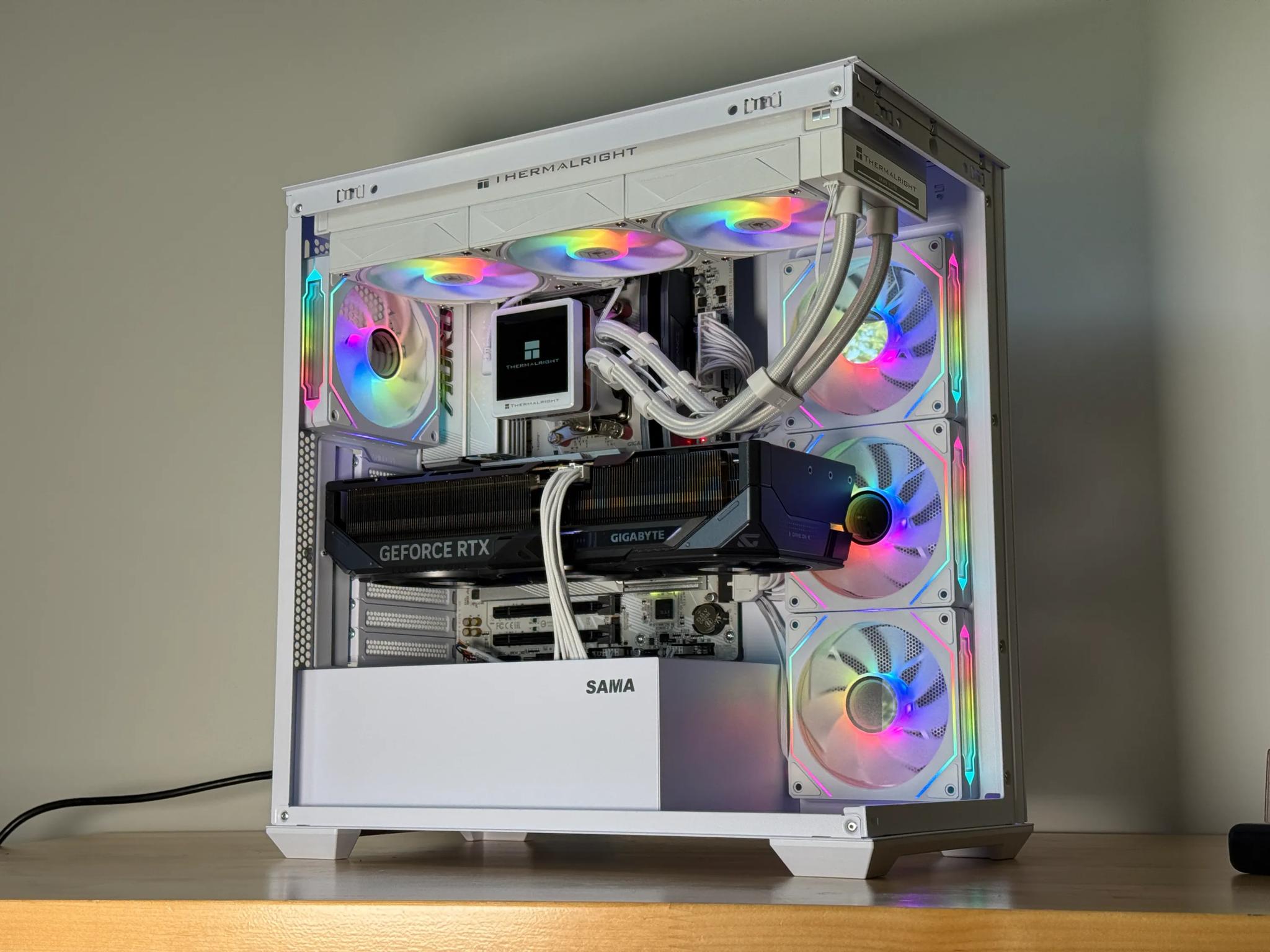 RTX 5090 Ryzen 9950x Gaming/Workstation Behemoth 96gb DDR5 4TB SSD