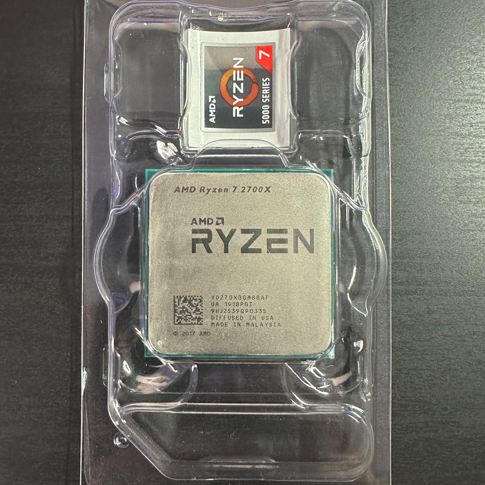 AMD Ryzen 7 2700X 3.7GHz 8 Core AM4