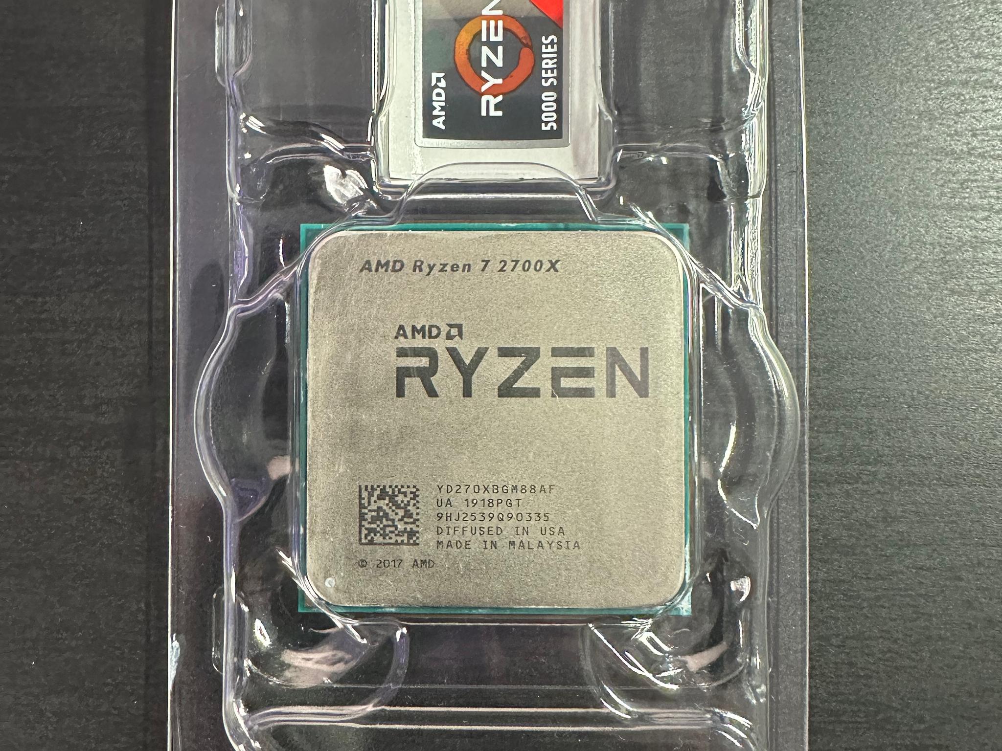 AMD Ryzen 7 2700X 3.7GHz 8 Core AM4