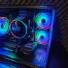Dark side gaming rig Ryzen 5 / 32GB DDR4/ 1TB SSD / Intel Arc B570