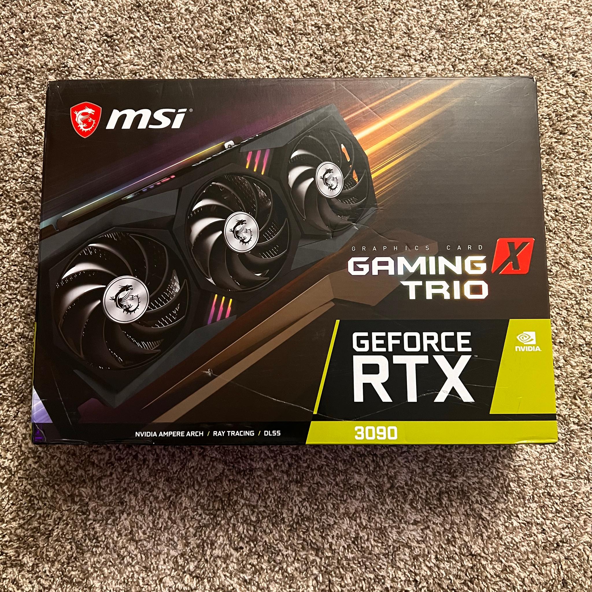 MSI GeForce RTX 3090 GAMING X TRIO 24GB GDDR6X