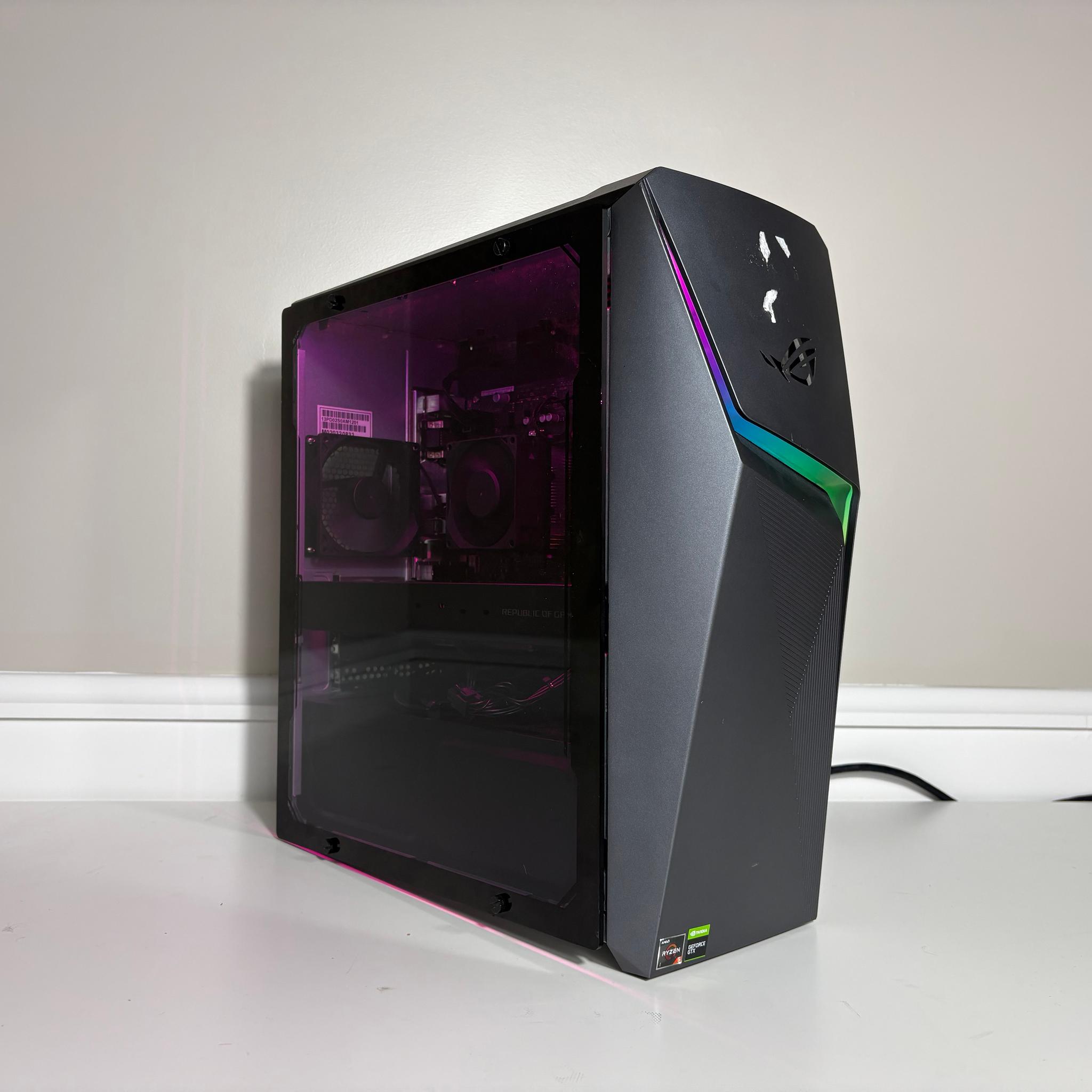 ROG Peak - AMD Ryzen 5 3400G, GTX 1660 Super, 16GB DDR4, 512GB SSD