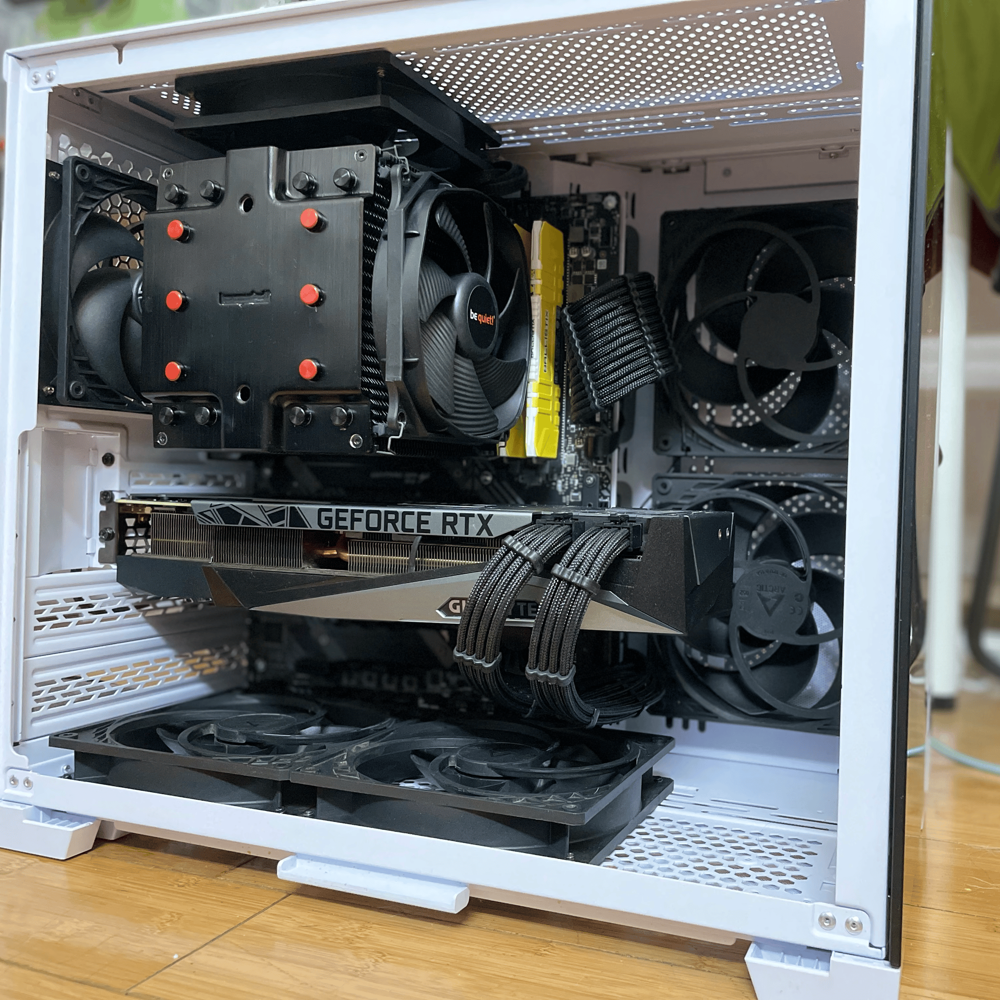 Ultra quite custom PC (R5 3600 + RTX 3080)
